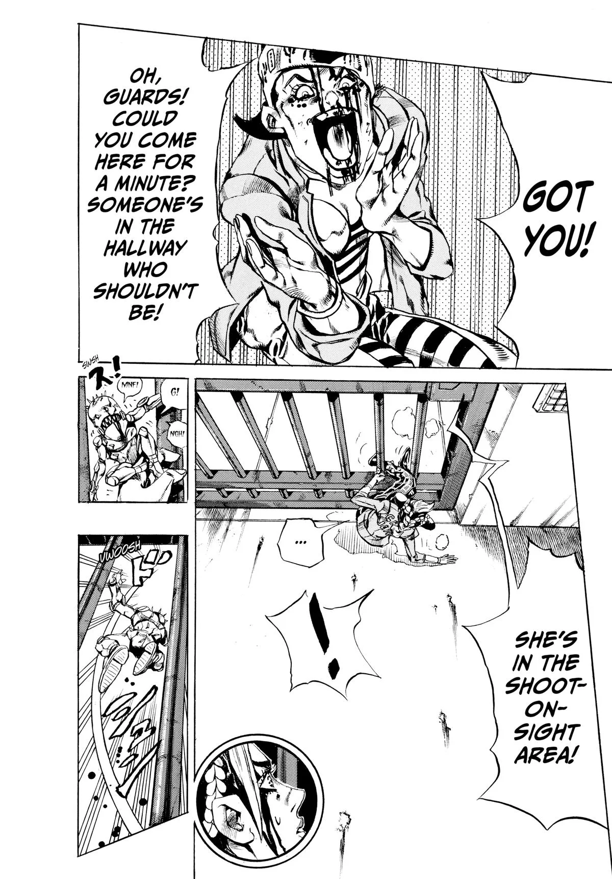 JoJo's Bizarre Adventure - Part 6 - Stone Ocean, chapter 9, page 8