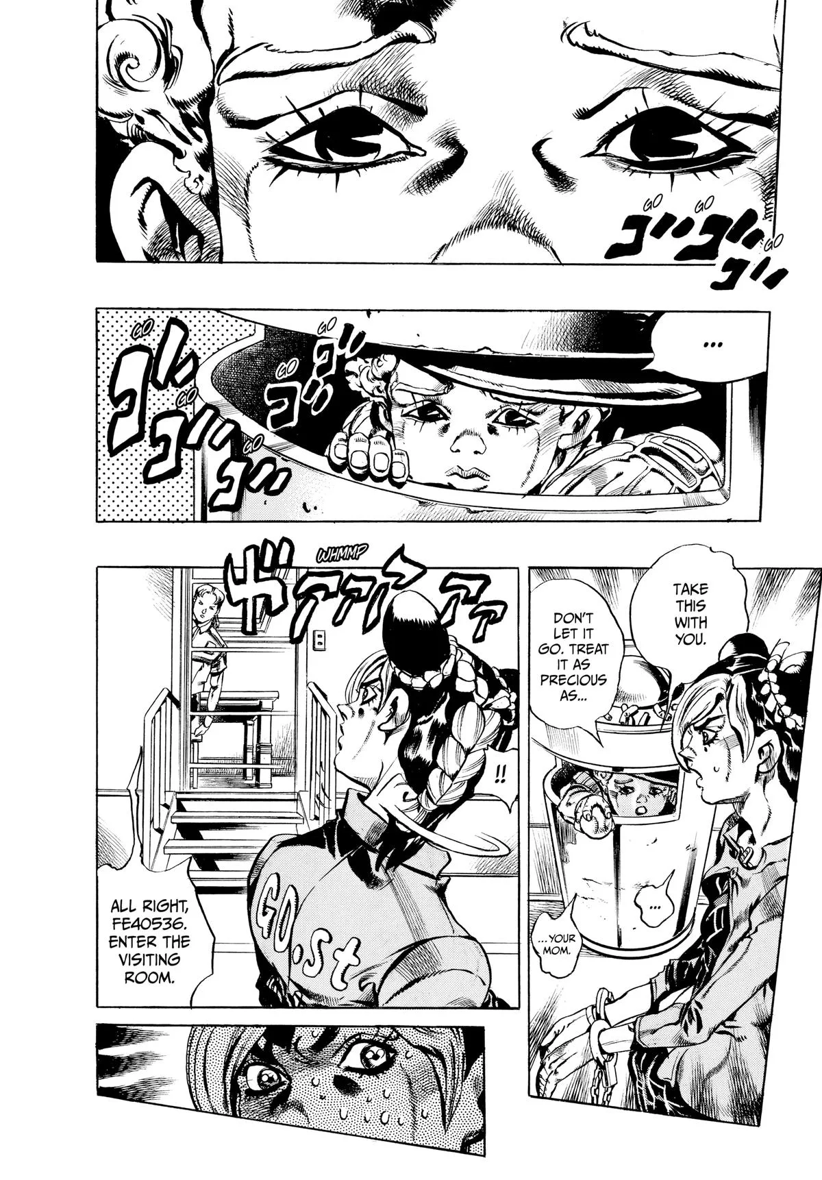 JoJo's Bizarre Adventure - Part 6 - Stone Ocean, chapter 11, page 12