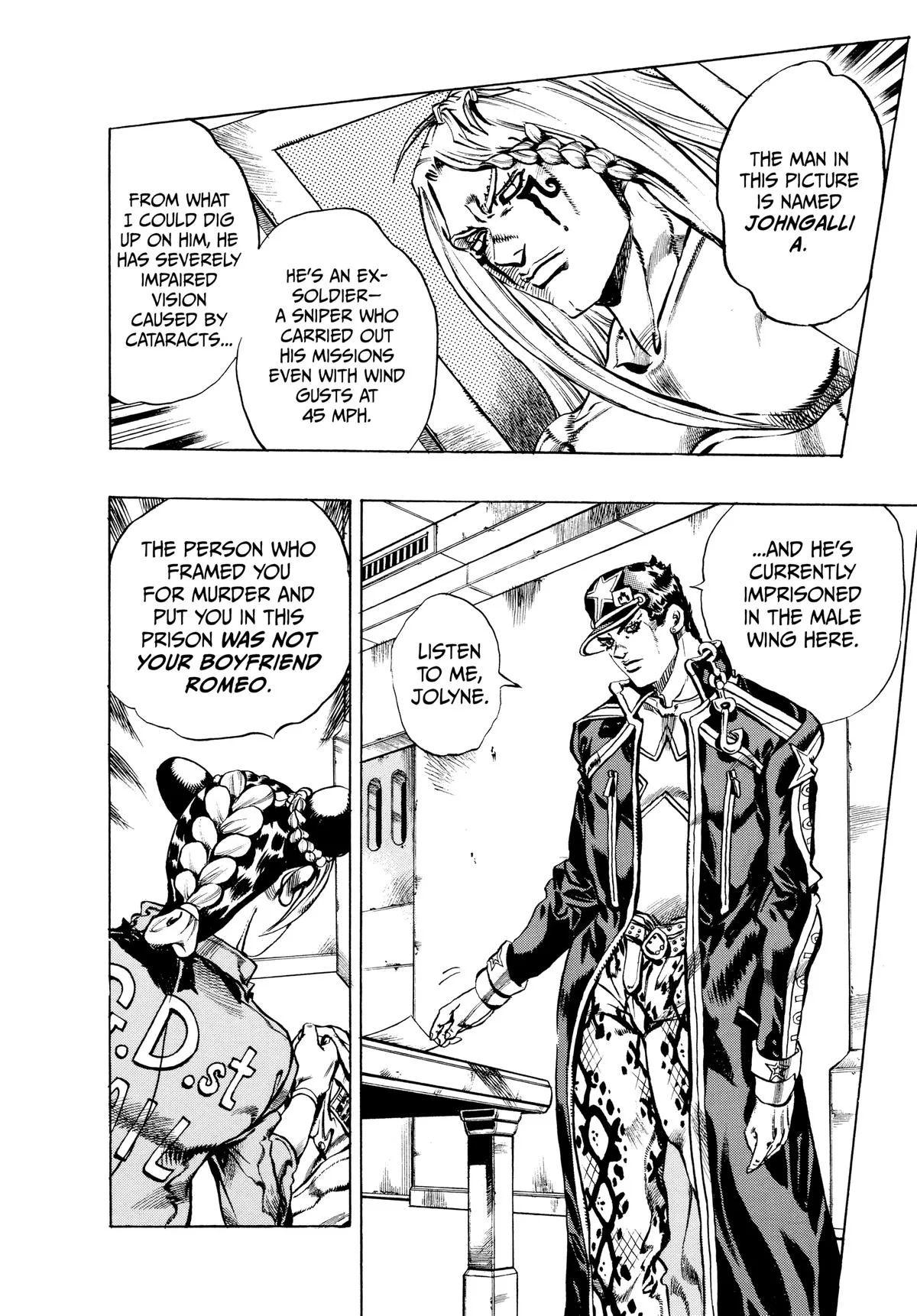 JoJo's Bizarre Adventure - Part 6 - Stone Ocean, chapter 12, page 8