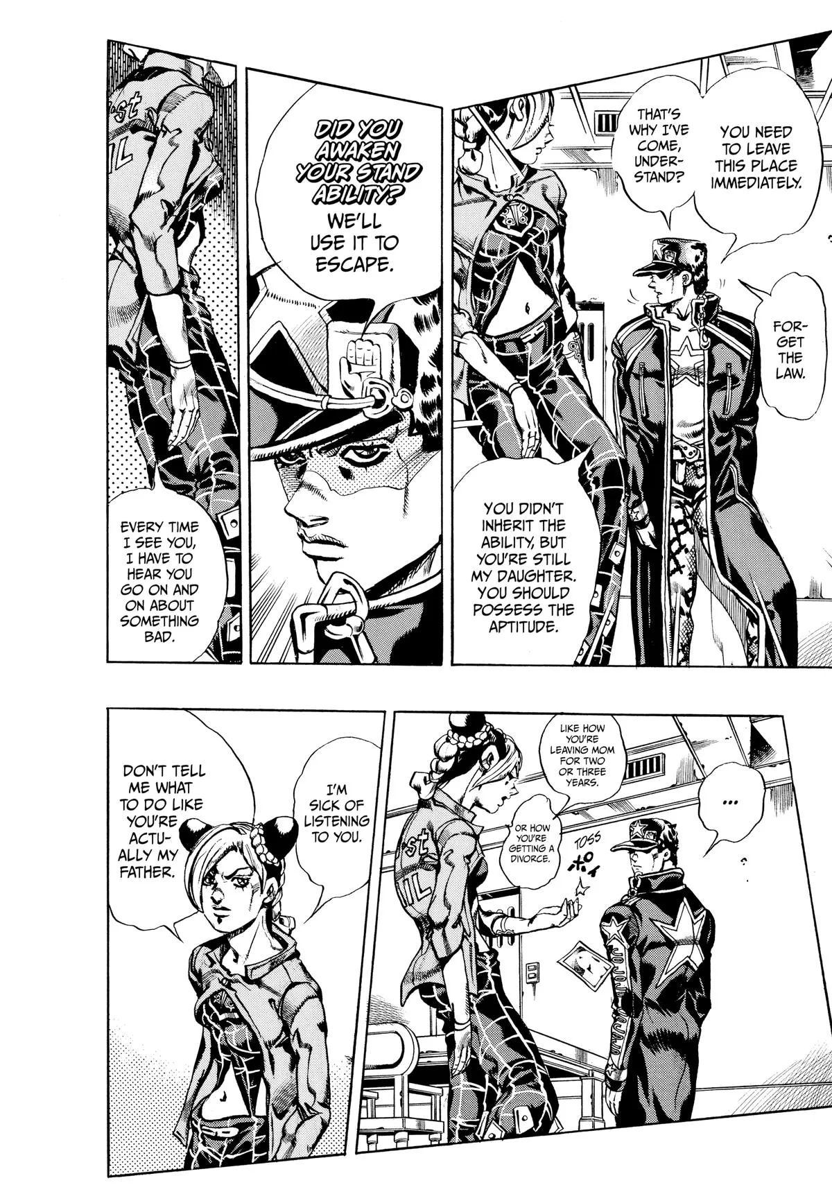 JoJo's Bizarre Adventure - Part 6 - Stone Ocean, chapter 12, page 14