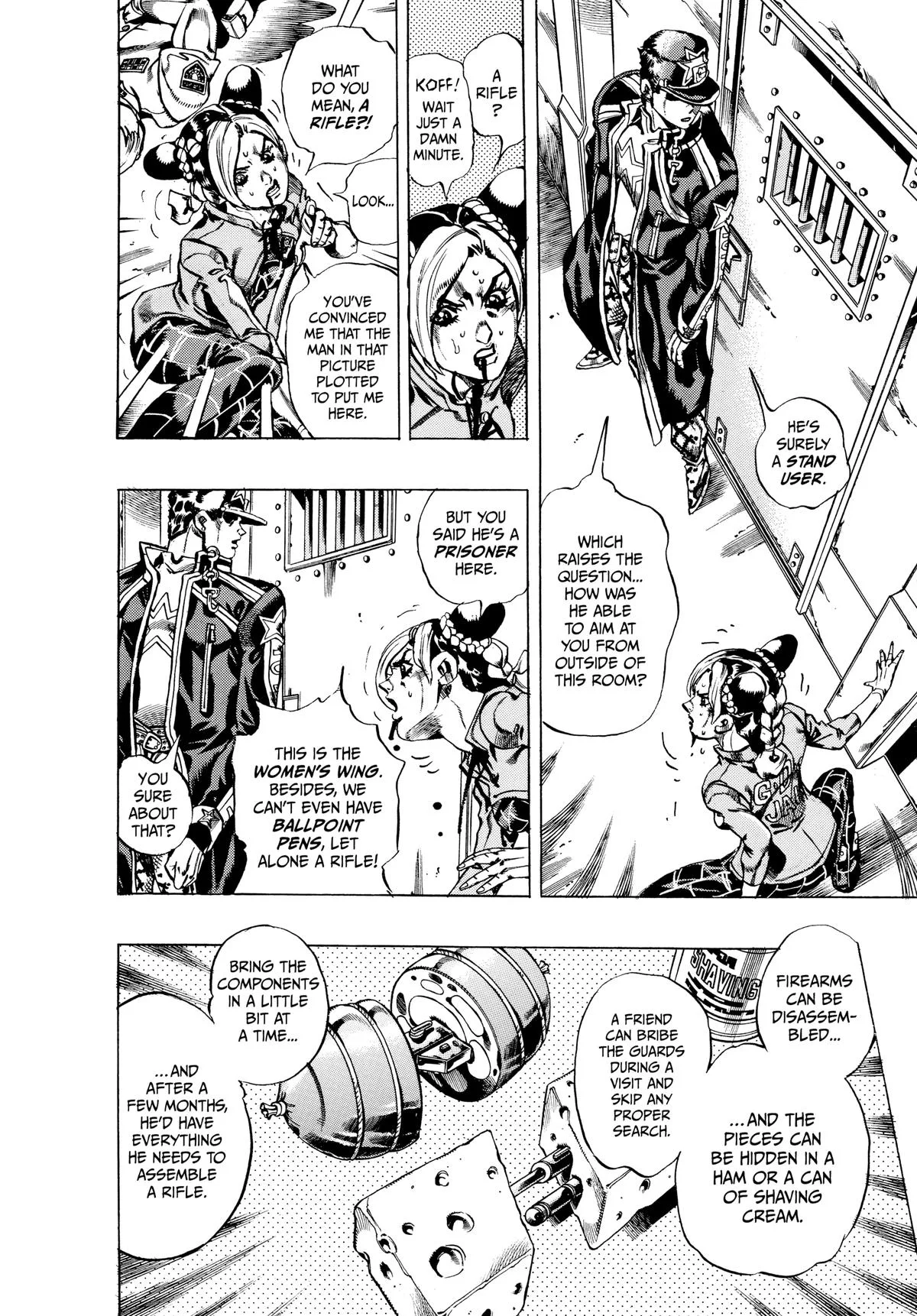 JoJo's Bizarre Adventure - Part 6 - Stone Ocean, chapter 13, page 4