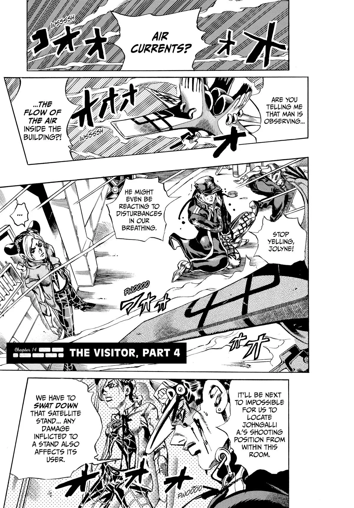 JoJo's Bizarre Adventure - Part 6 - Stone Ocean, chapter 14, page 1