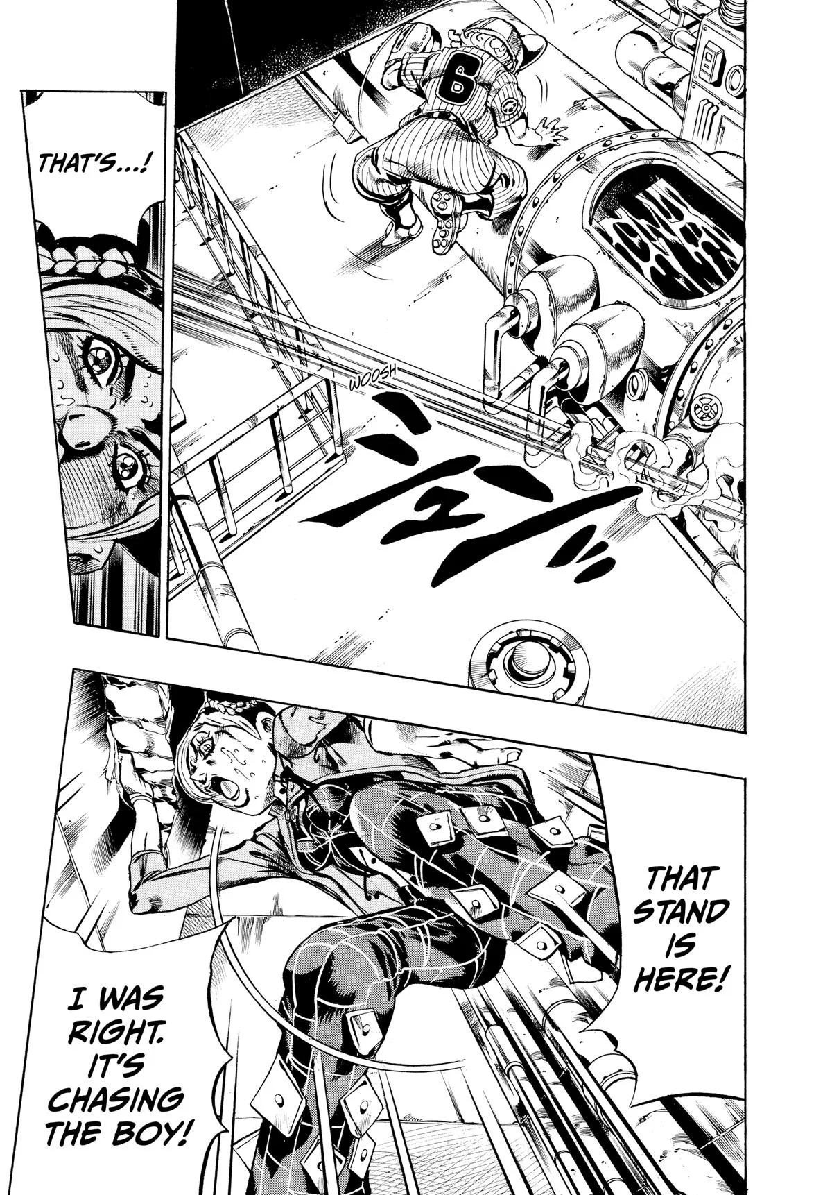 JoJo's Bizarre Adventure - Part 6 - Stone Ocean, chapter 15, page 9