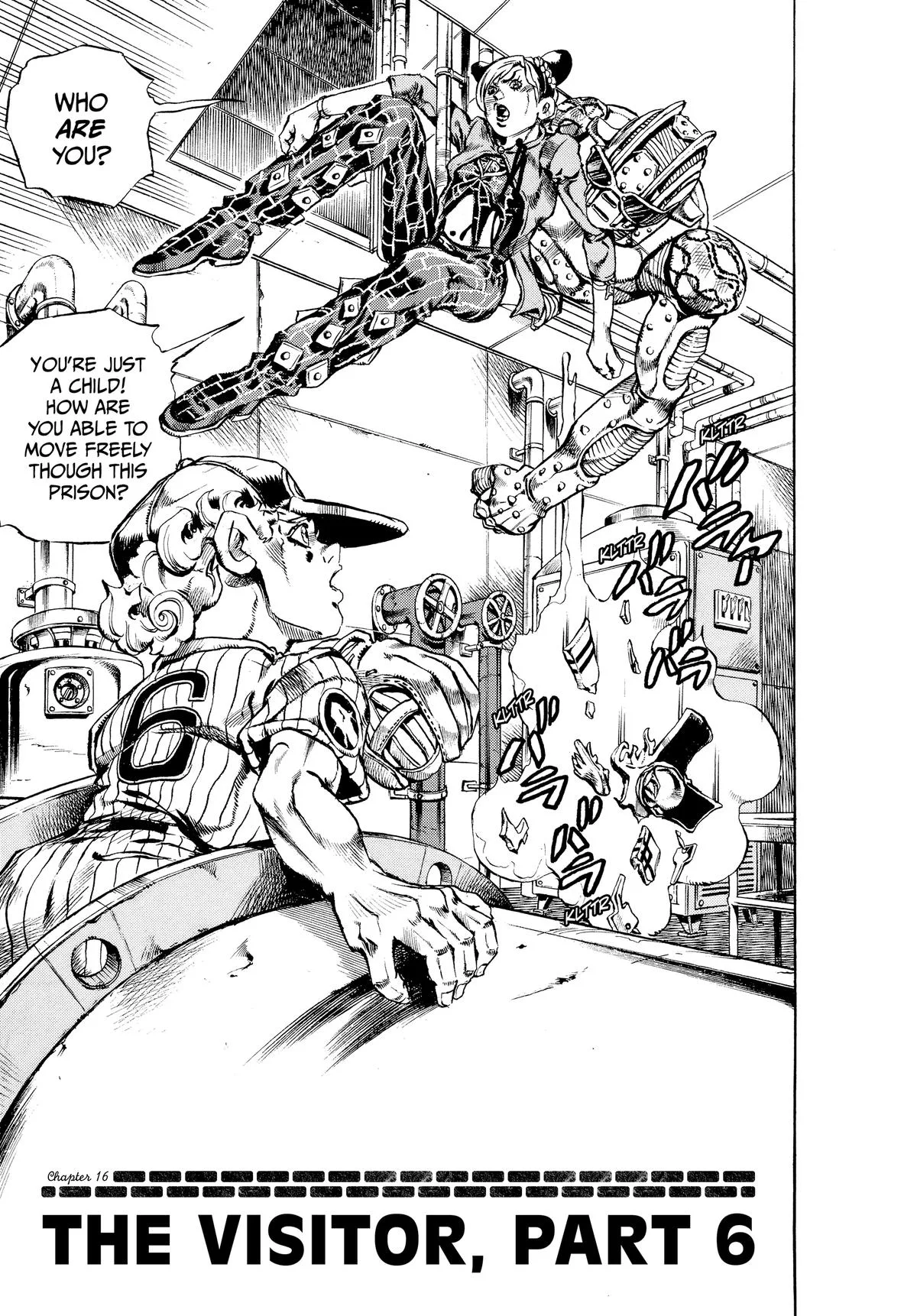 JoJo's Bizarre Adventure - Part 6 - Stone Ocean, chapter 16, page 1