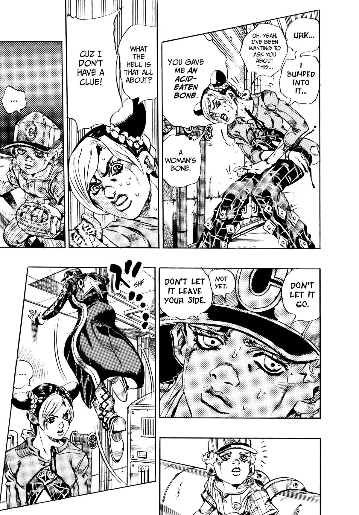 JoJo's Bizarre Adventure - Part 6 - Stone Ocean, chapter 16, page 3