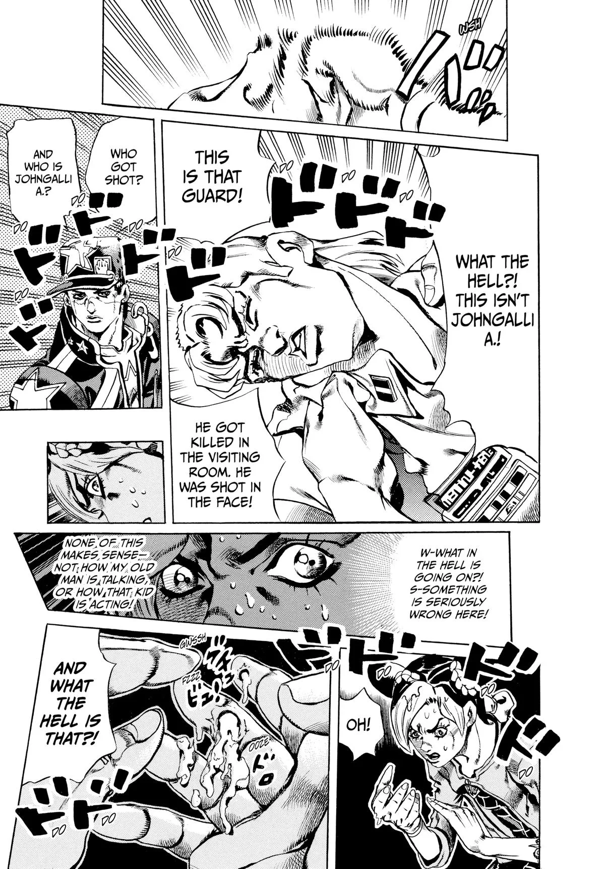 JoJo's Bizarre Adventure - Part 6 - Stone Ocean, chapter 16, page 15