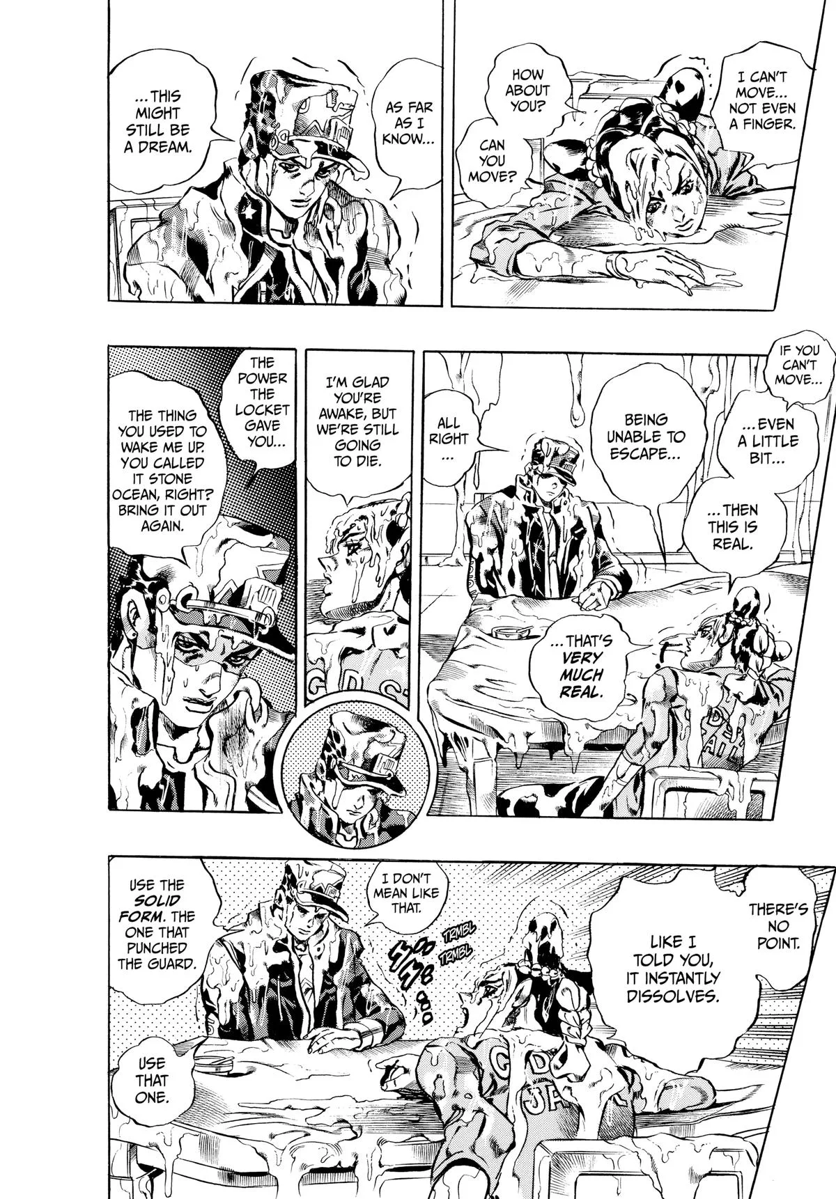 JoJo's Bizarre Adventure - Part 6 - Stone Ocean, chapter 17, page 12