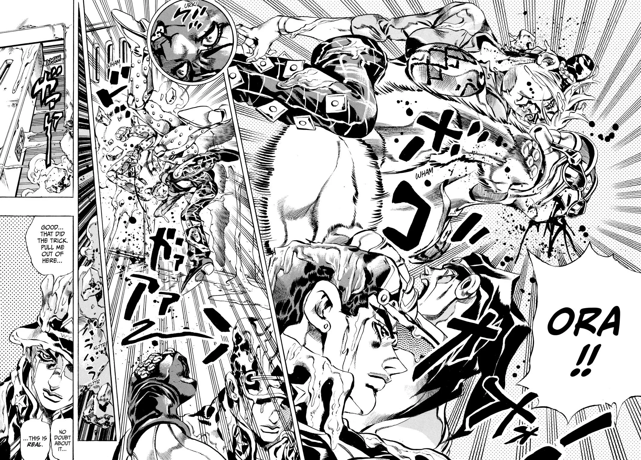 JoJo's Bizarre Adventure - Part 6 - Stone Ocean, chapter 17, page 14