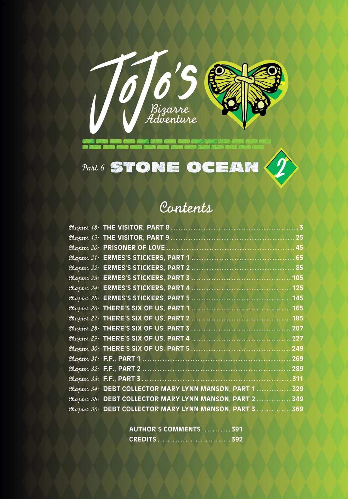 JoJo's Bizarre Adventure - Part 6 - Stone Ocean, chapter 18, page 3