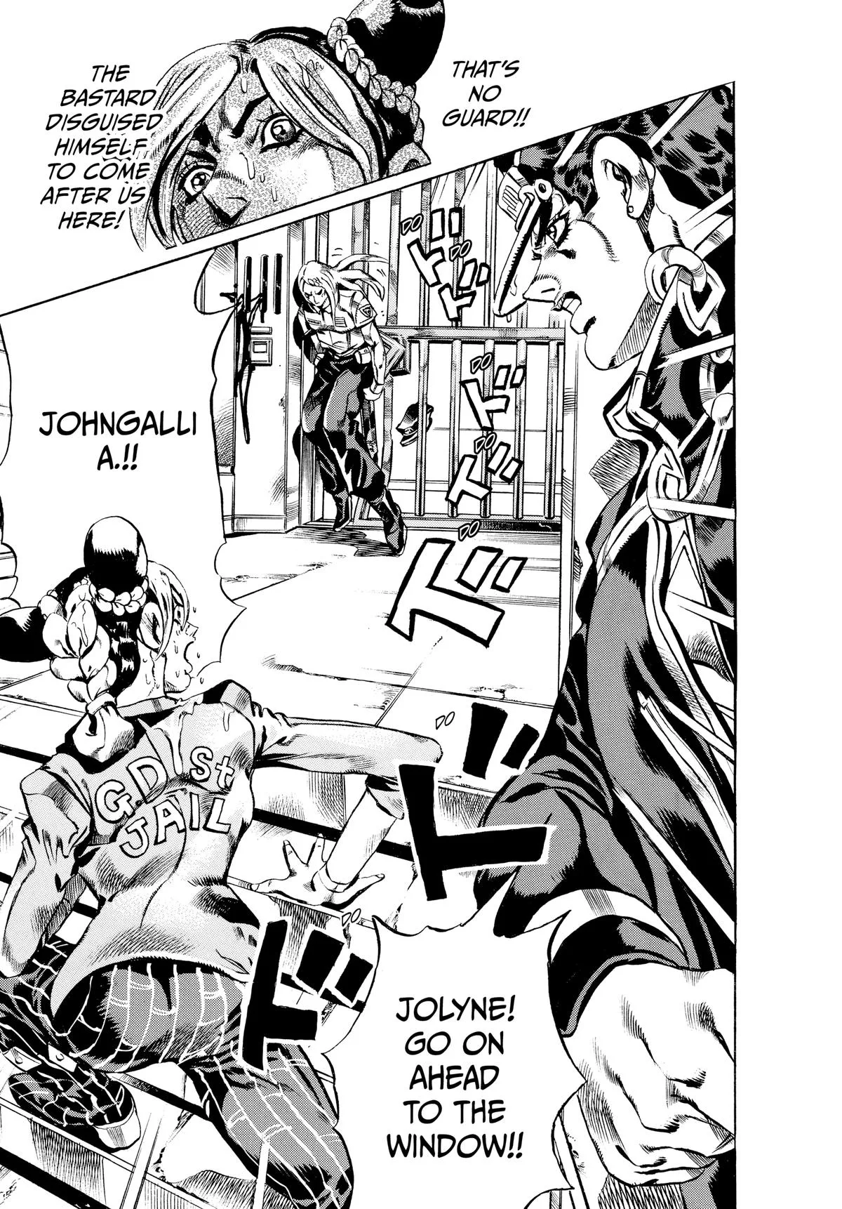 JoJo's Bizarre Adventure - Part 6 - Stone Ocean, chapter 18, page 14
