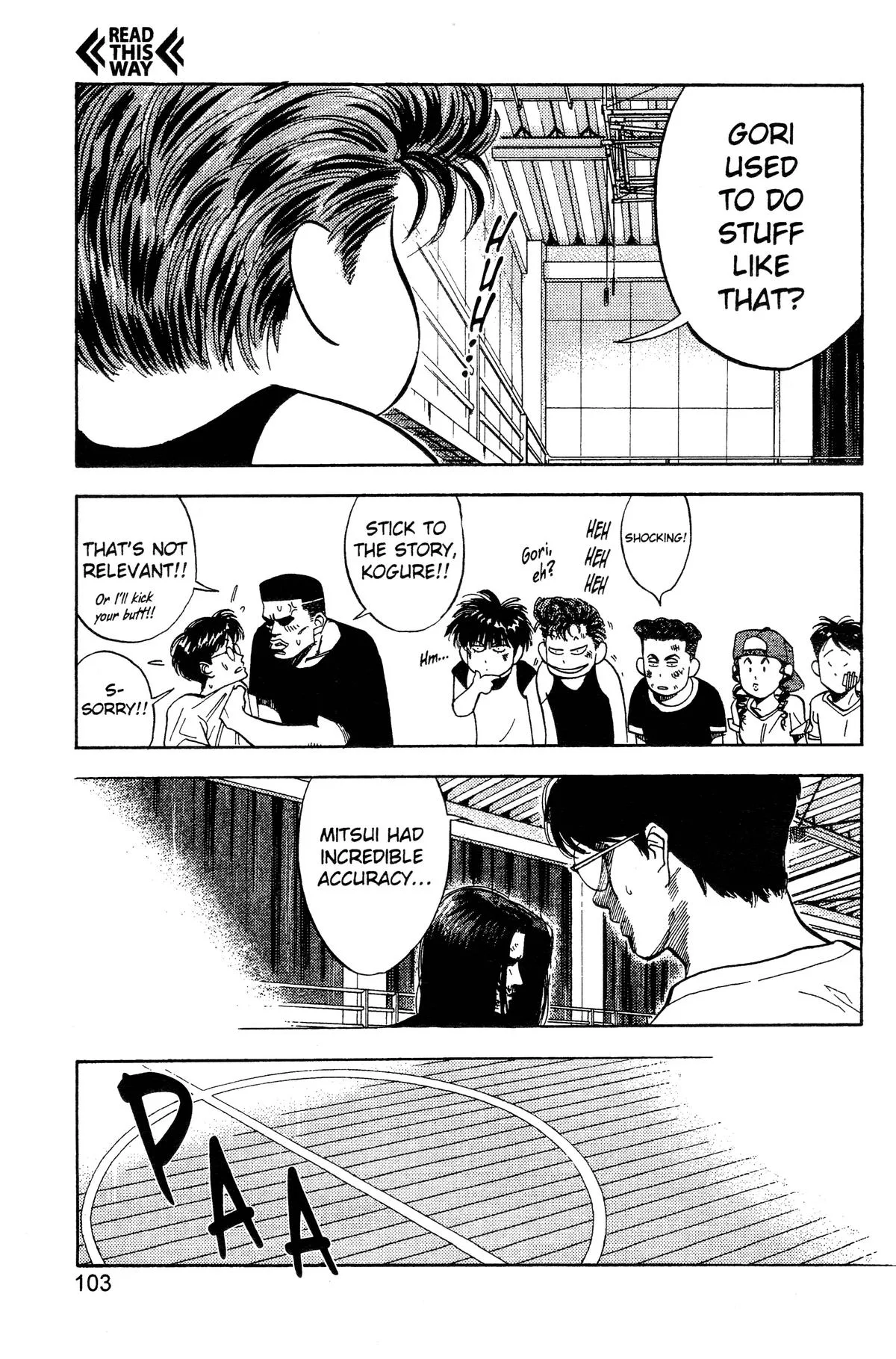 Slam Dunk, chapter 67, page 17