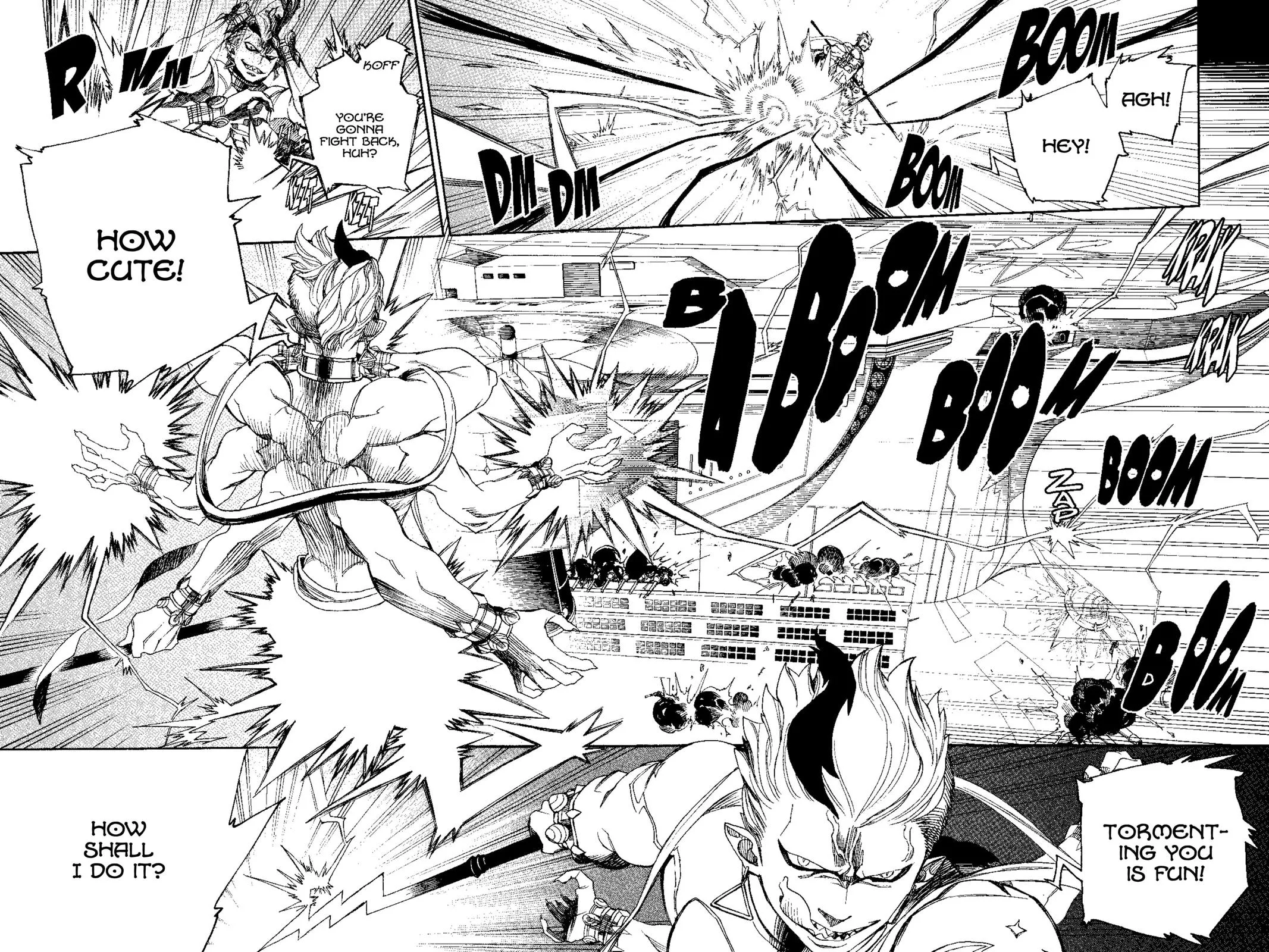 Blue Exorcist, chapter 121, page 18