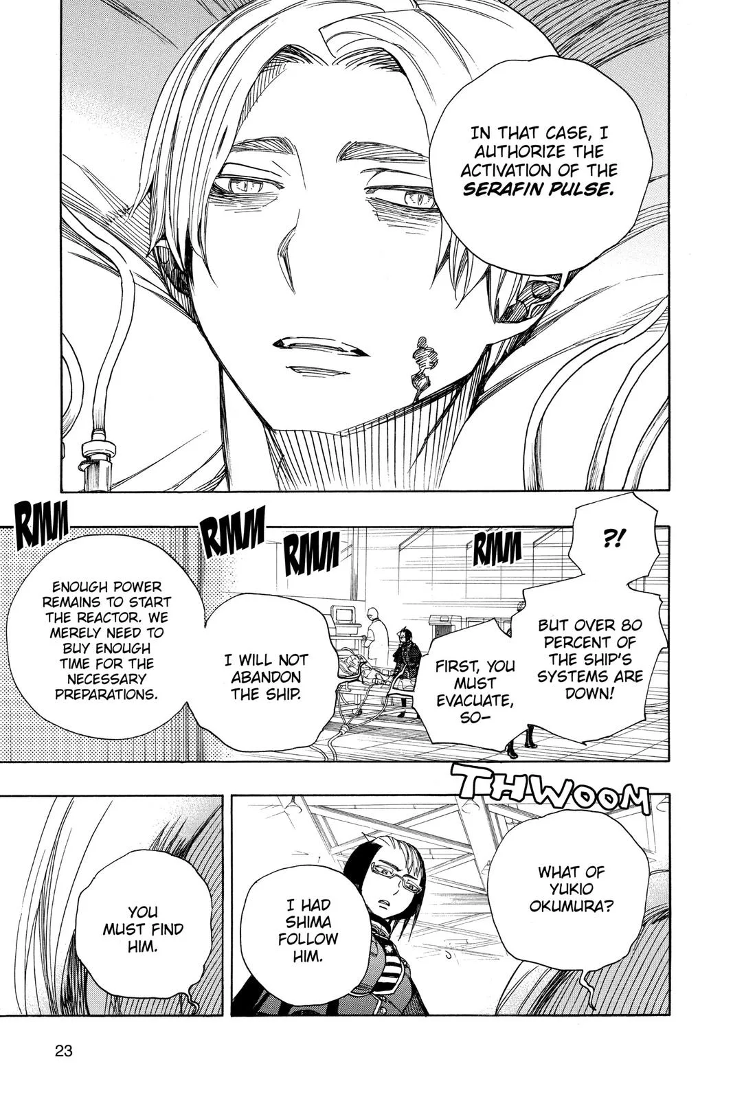 Blue Exorcist, chapter 121, page 22