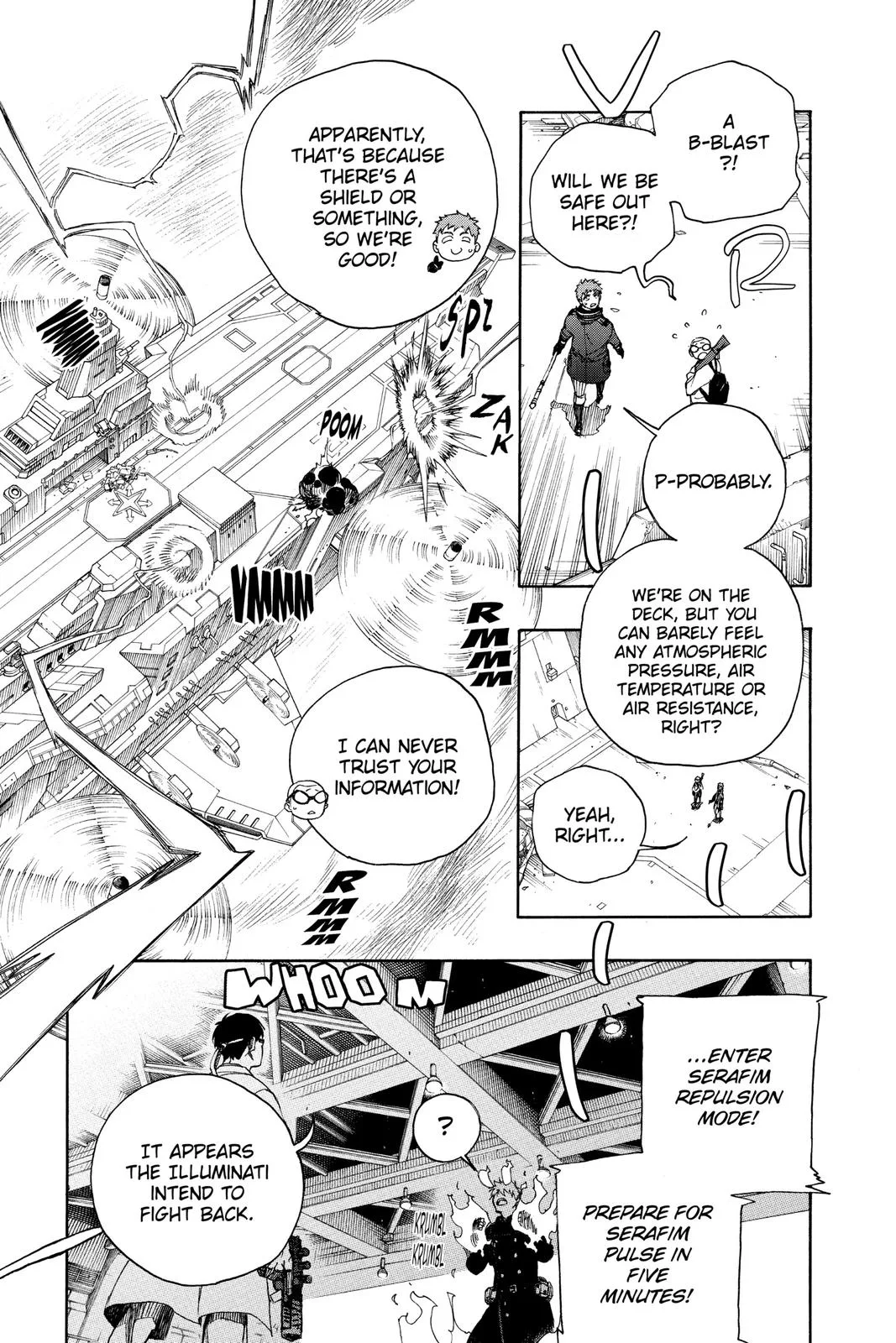 Blue Exorcist, chapter 122, page 3