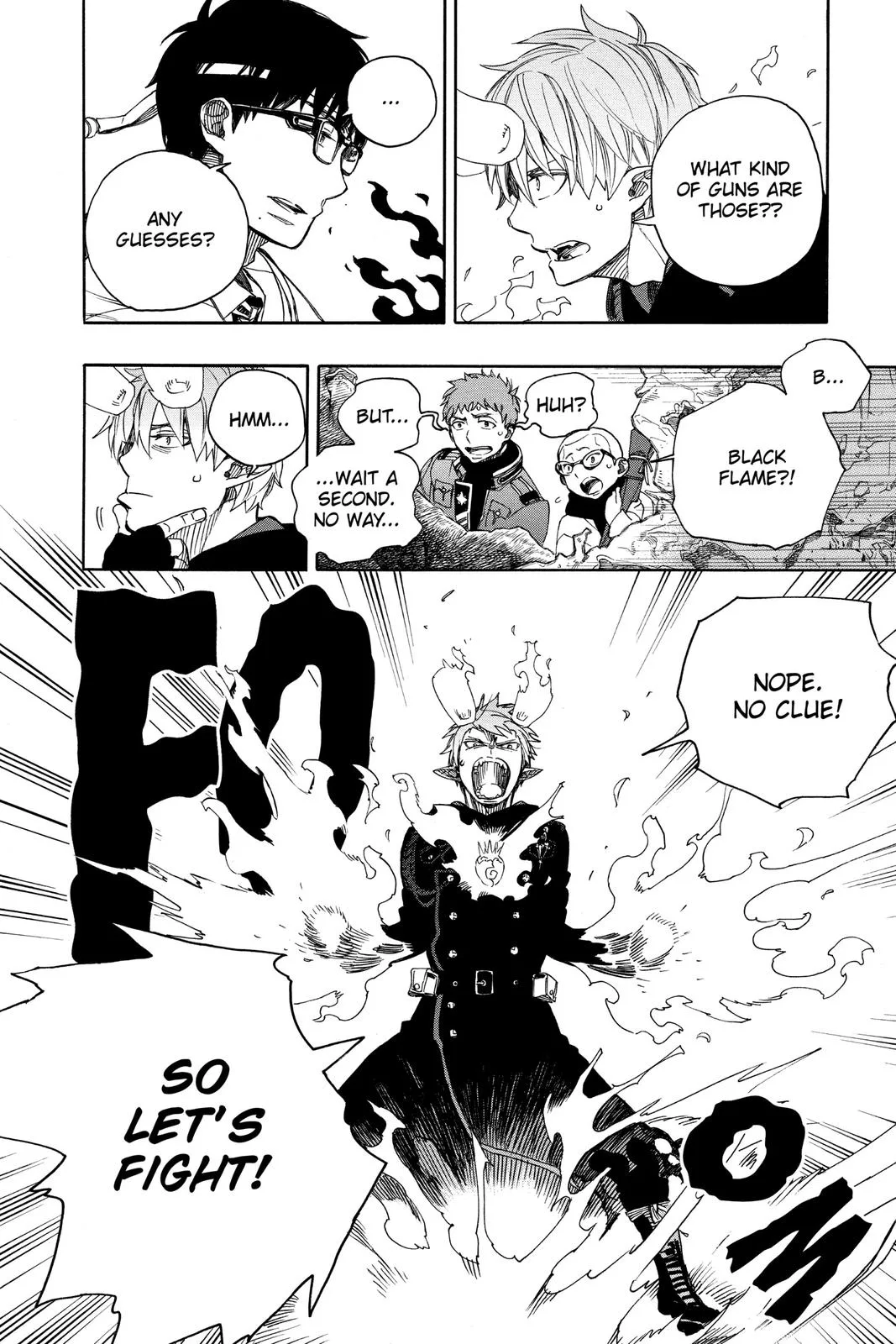 Blue Exorcist, chapter 122, page 8