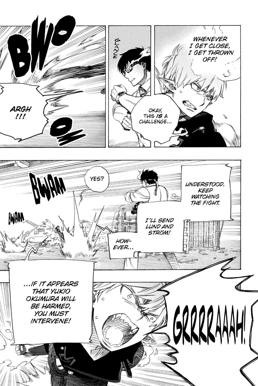 Blue Exorcist, chapter 122, page 17
