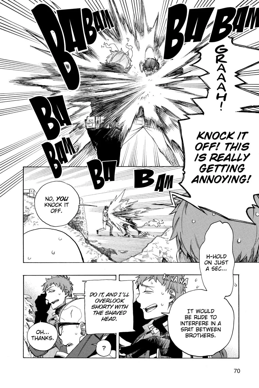 Blue Exorcist, chapter 122, page 18