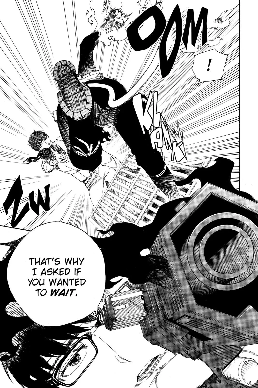 Blue Exorcist, chapter 122, page 28