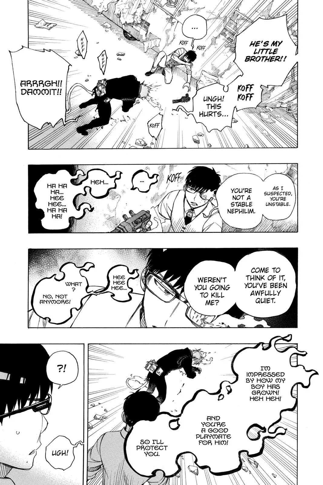 Blue Exorcist, chapter 123, page 13