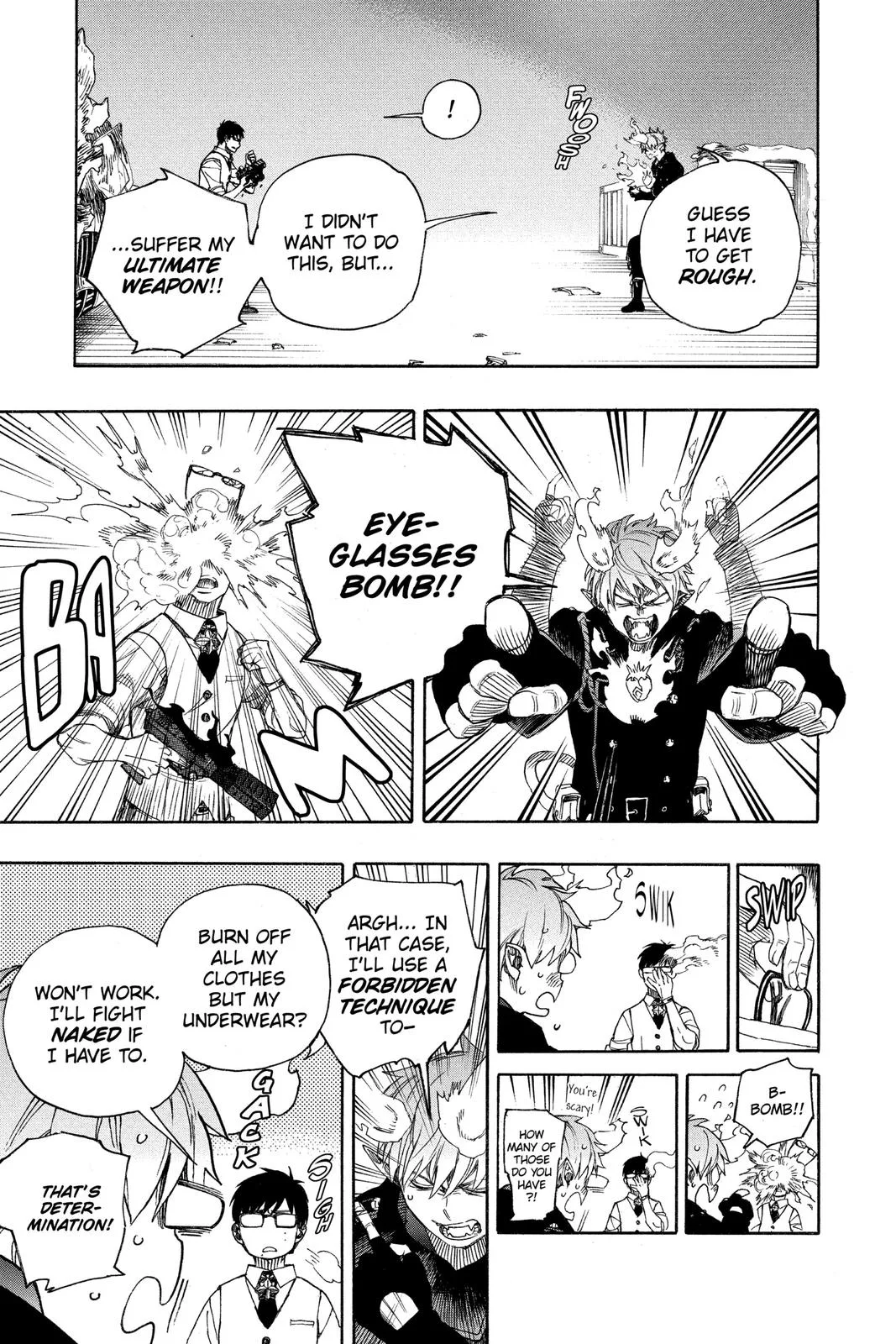 Blue Exorcist, chapter 123, page 15