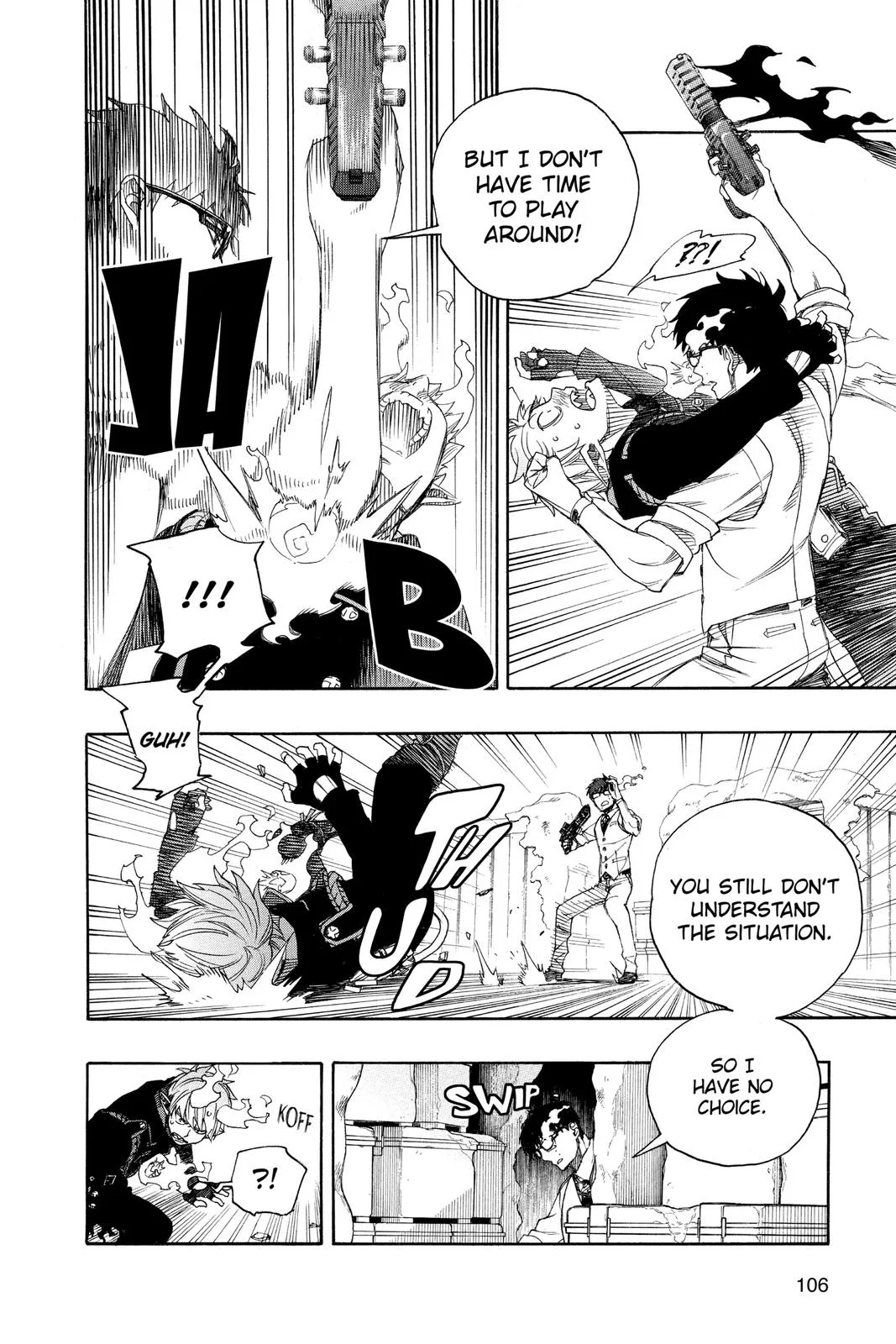 Blue Exorcist, chapter 123, page 18
