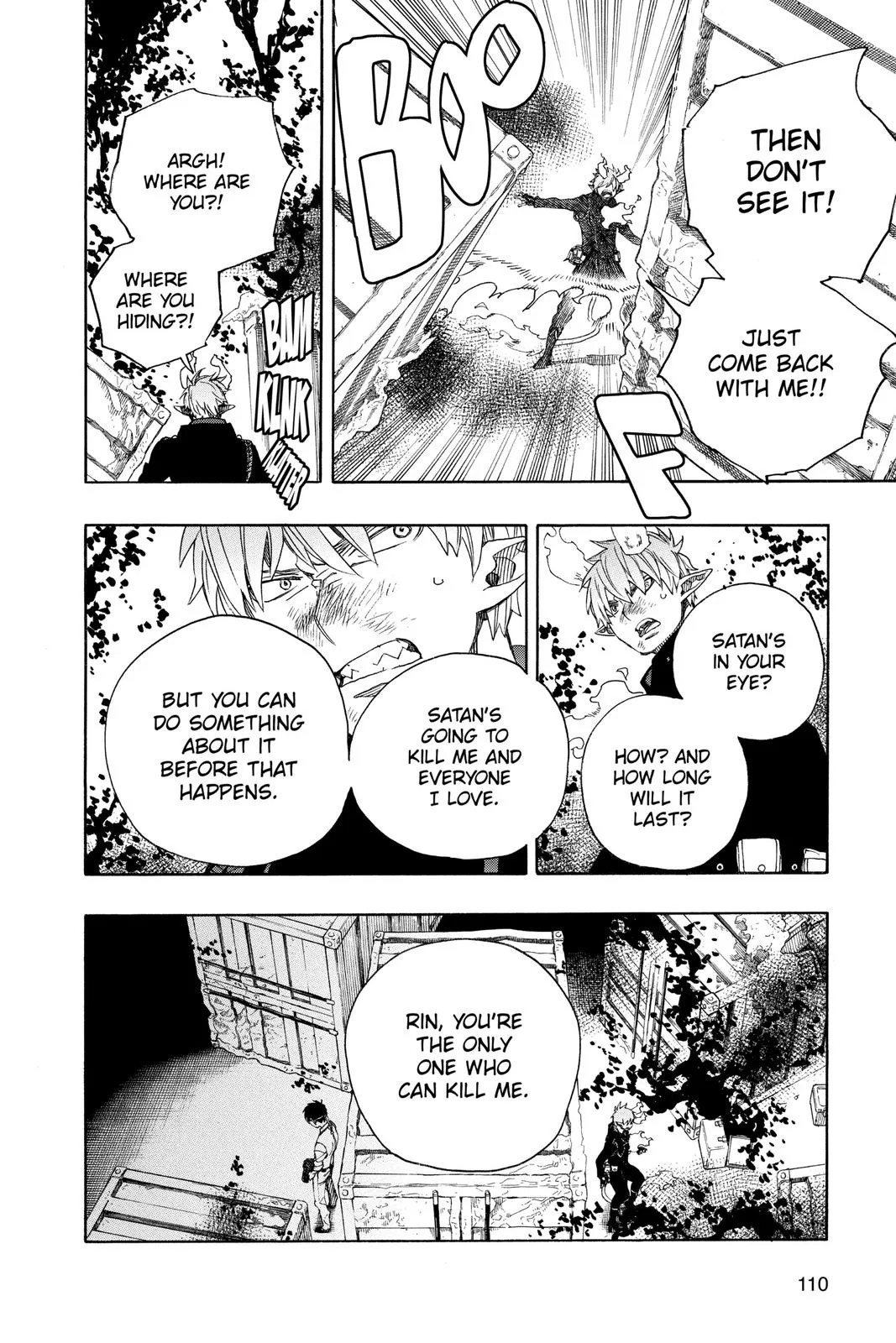 Blue Exorcist, chapter 123, page 22
