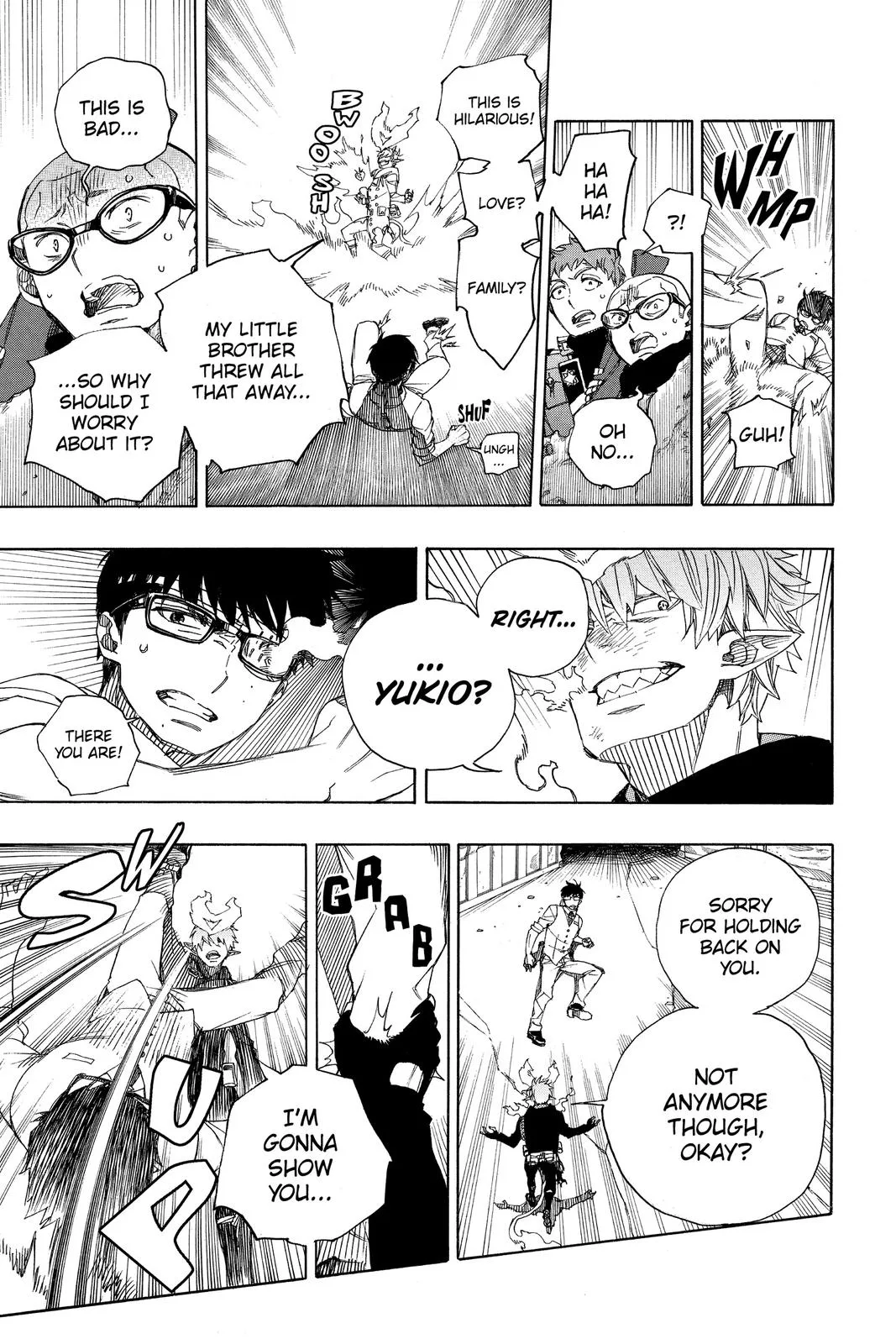 Blue Exorcist, chapter 123, page 32