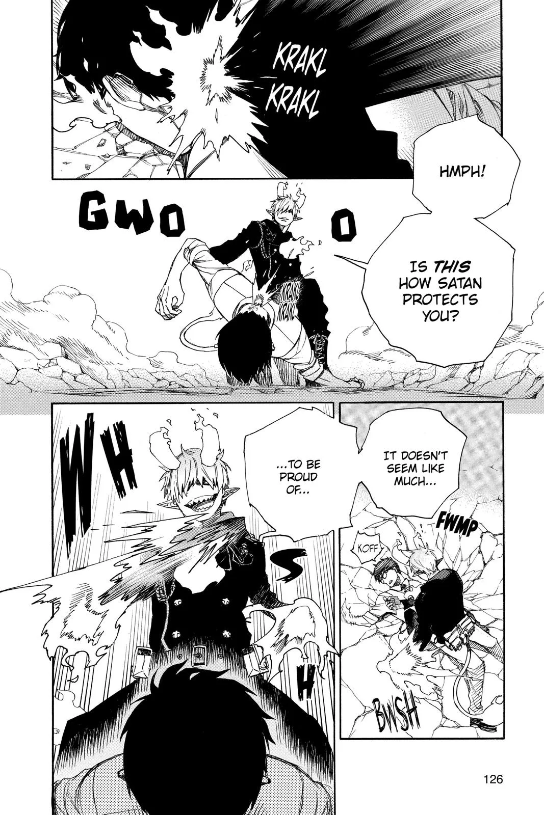 Blue Exorcist, chapter 124, page 2