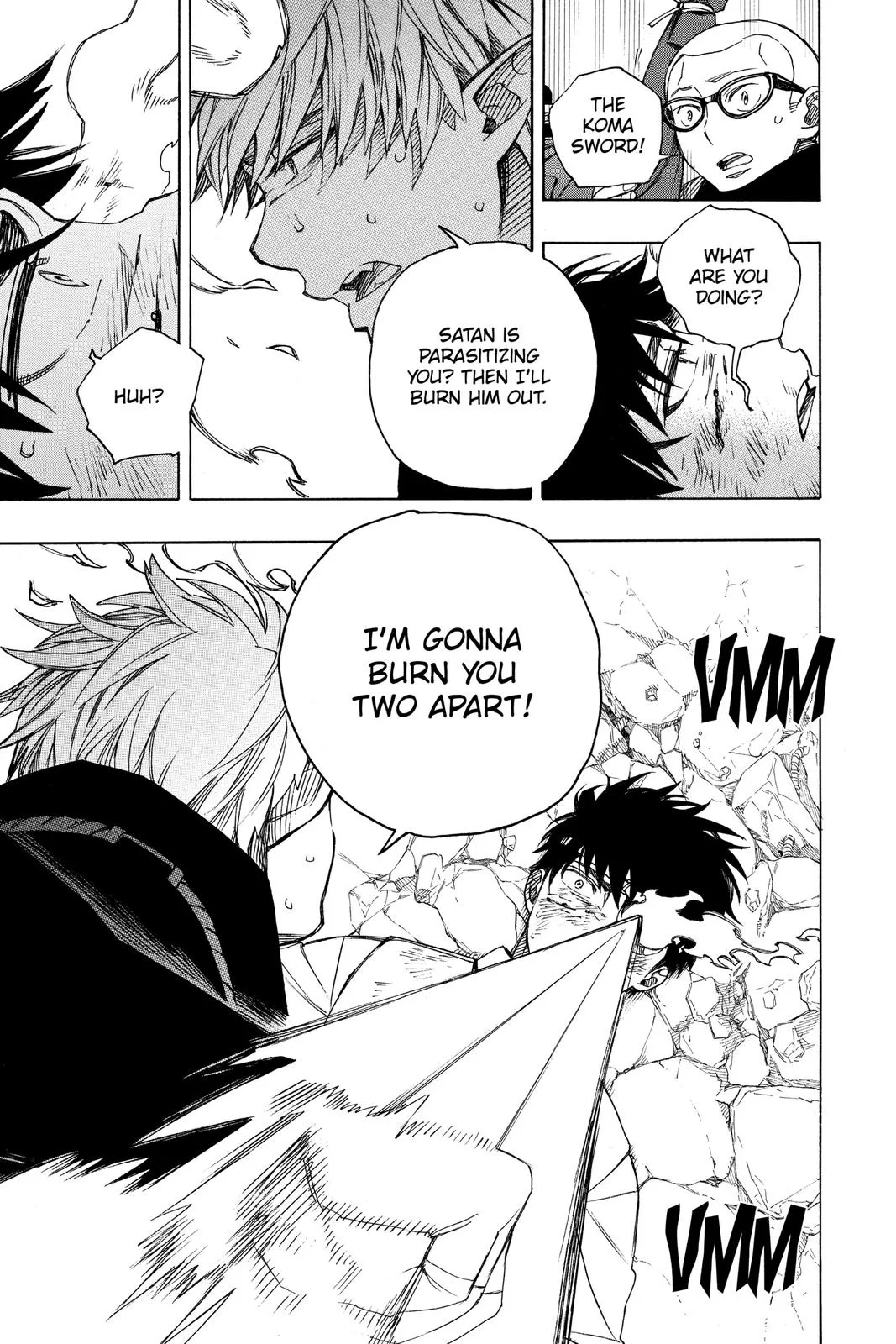 Blue Exorcist, chapter 124, page 19