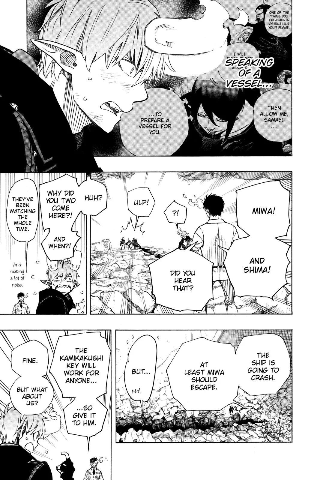 Blue Exorcist, chapter 125, page 9