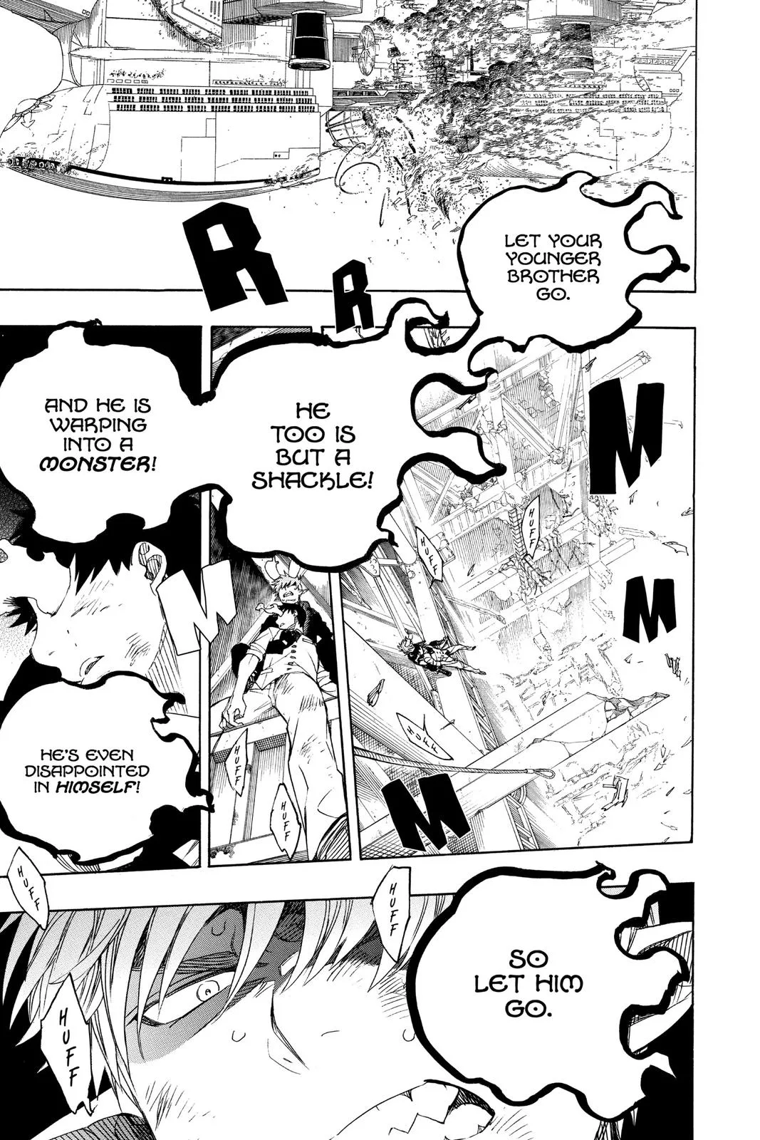 Blue Exorcist, chapter 125, page 19