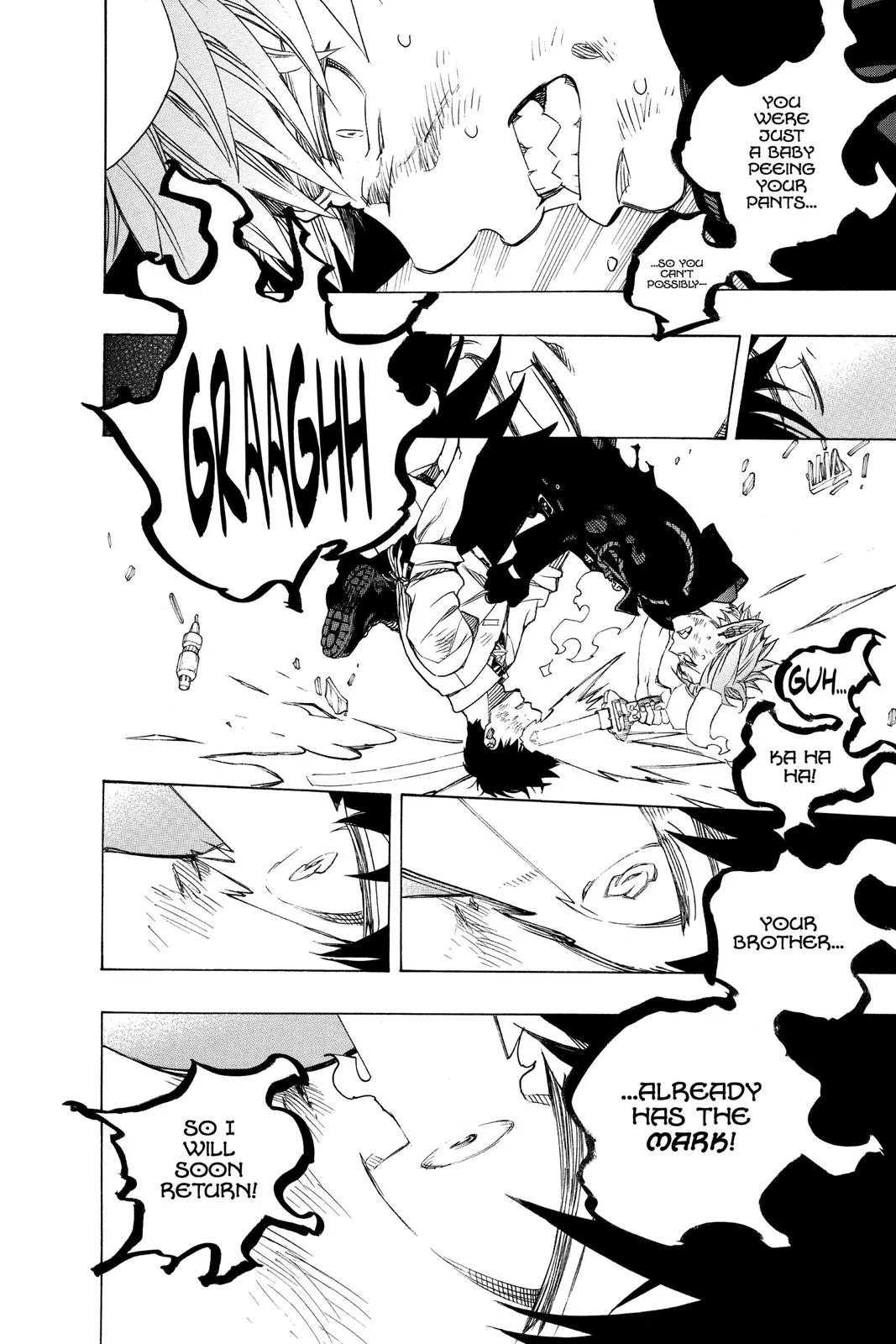 Blue Exorcist, chapter 125, page 28