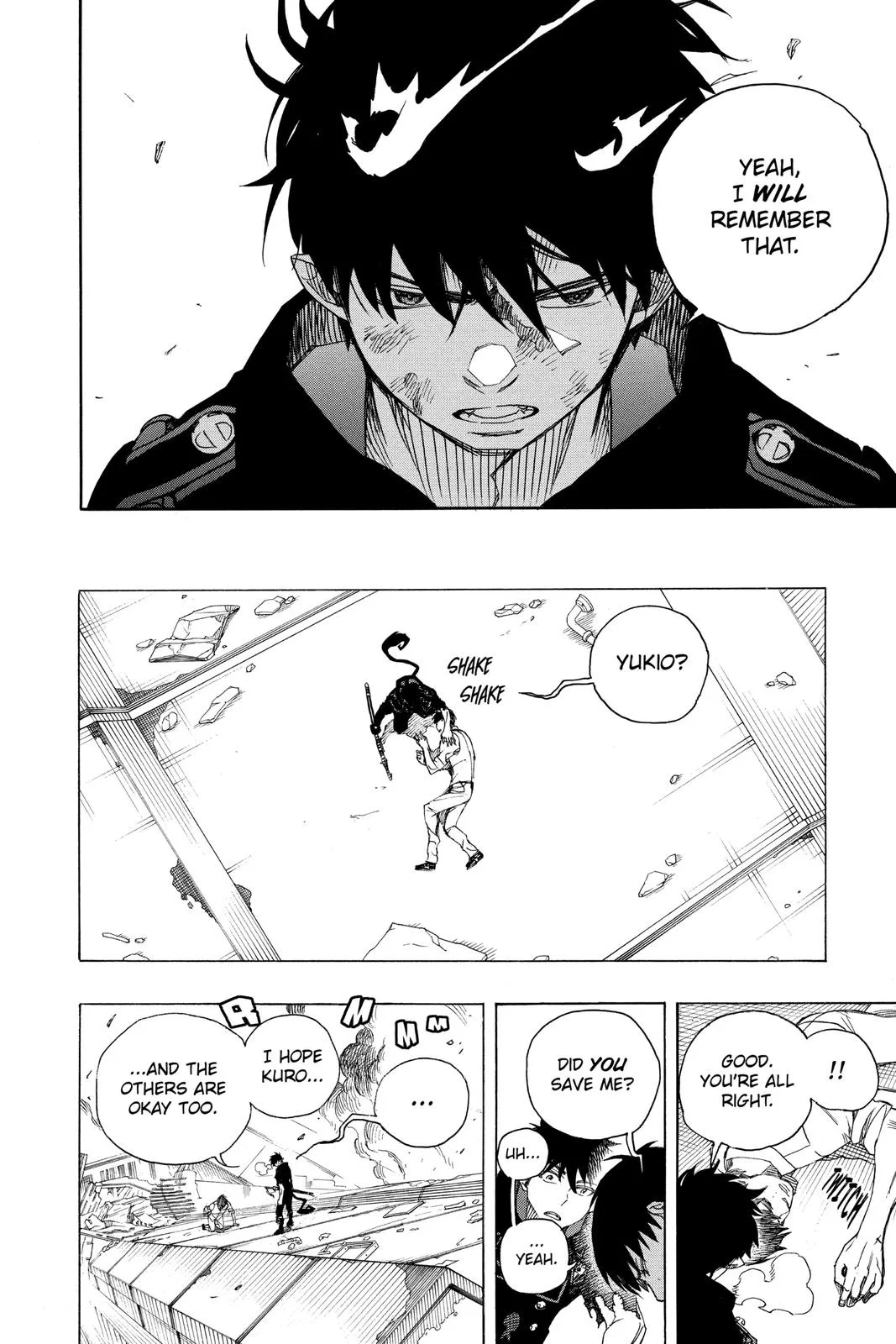 Blue Exorcist, chapter 125, page 44