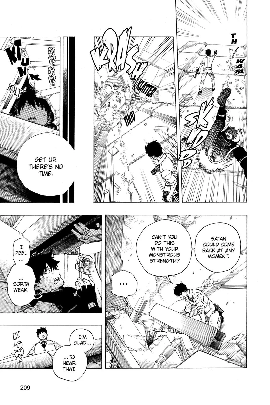 Blue Exorcist, chapter 125, page 47