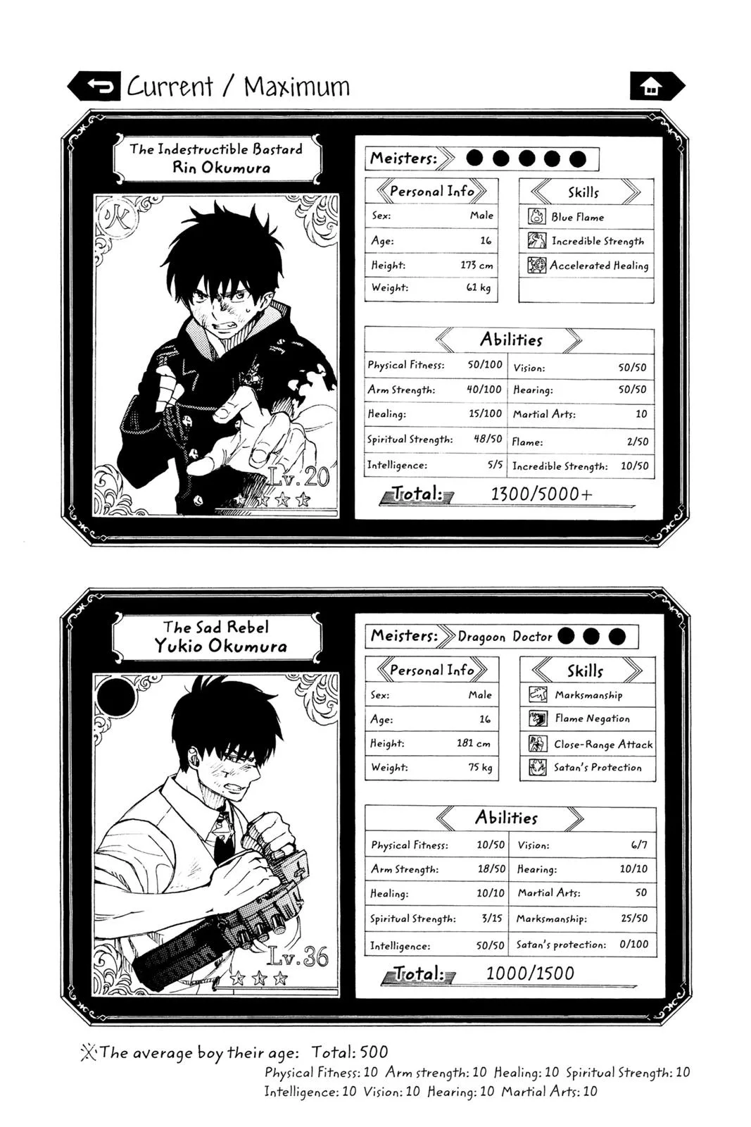 Blue Exorcist, chapter 125, page 60