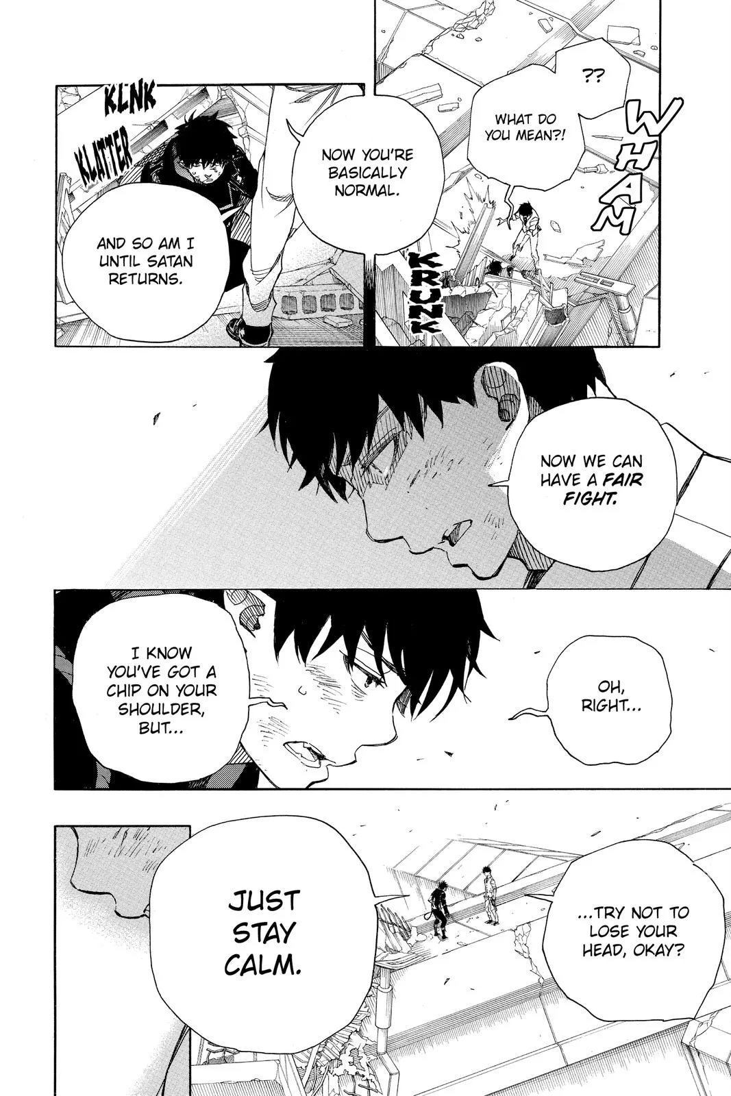 Blue Exorcist, chapter 126, page 27