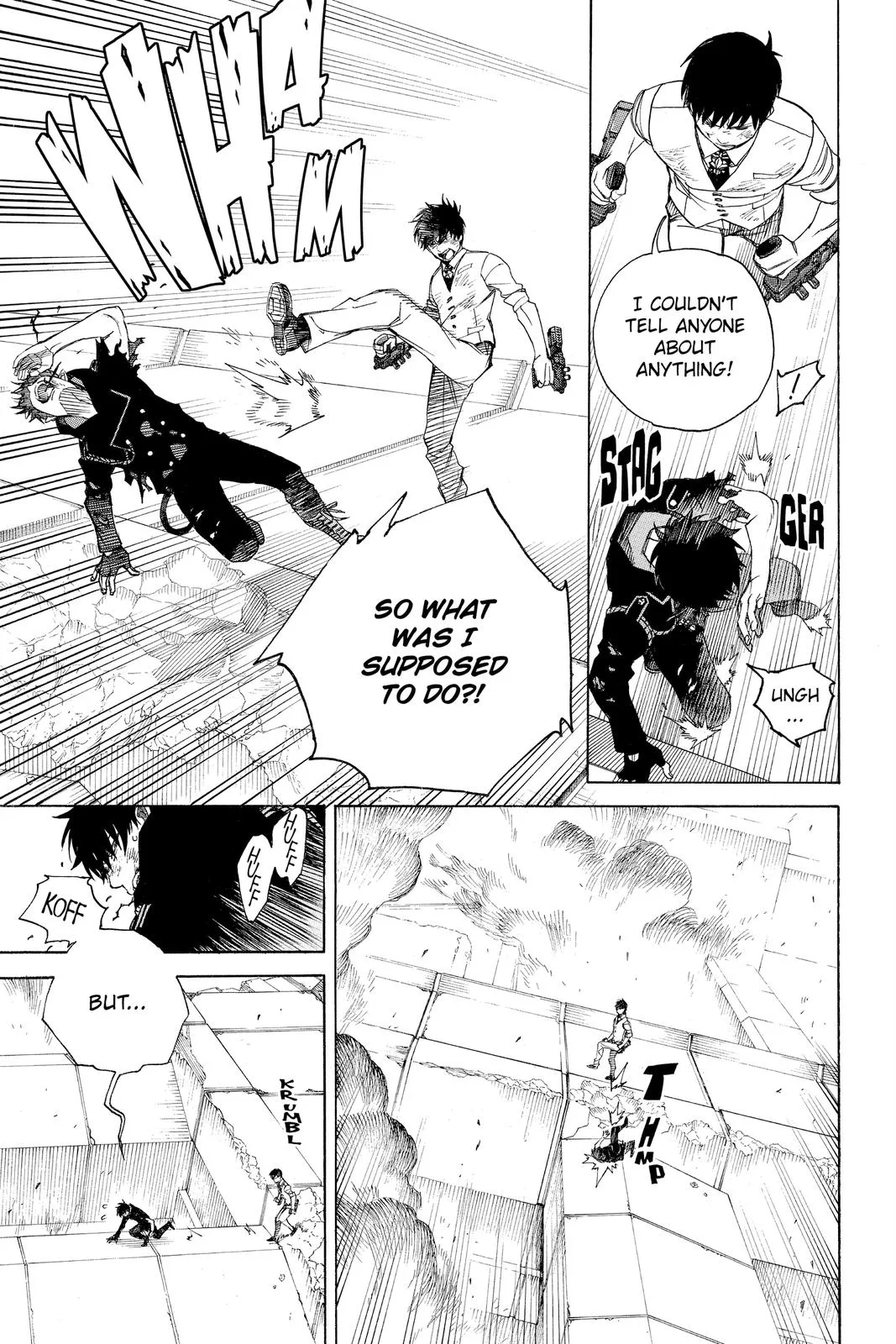 Blue Exorcist, chapter 126, page 36