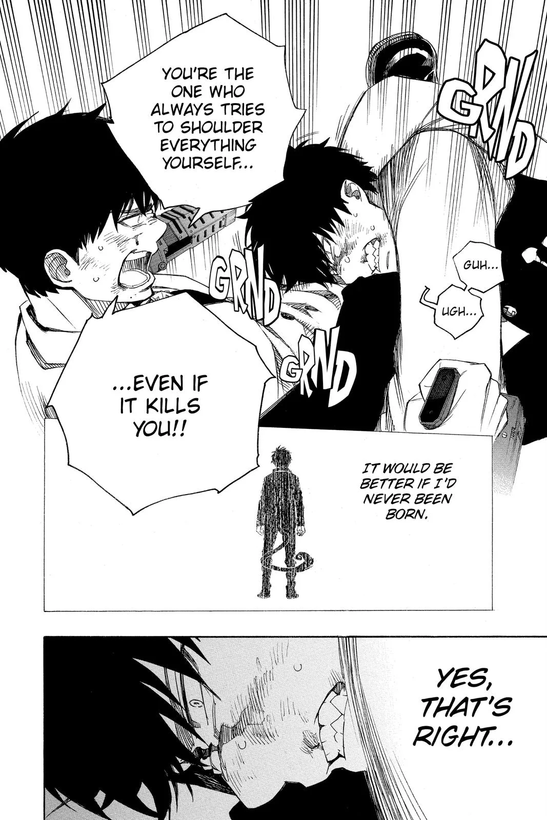 Blue Exorcist, chapter 127, page 2