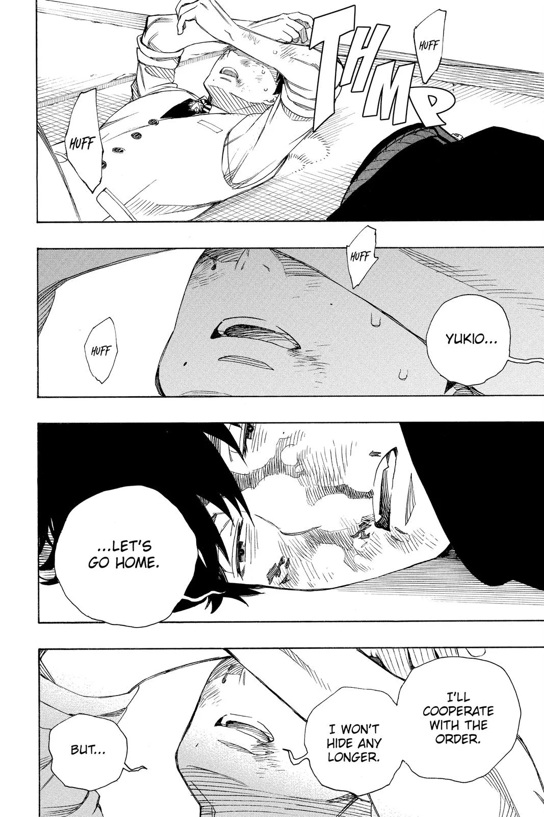 Blue Exorcist, chapter 128, page 2