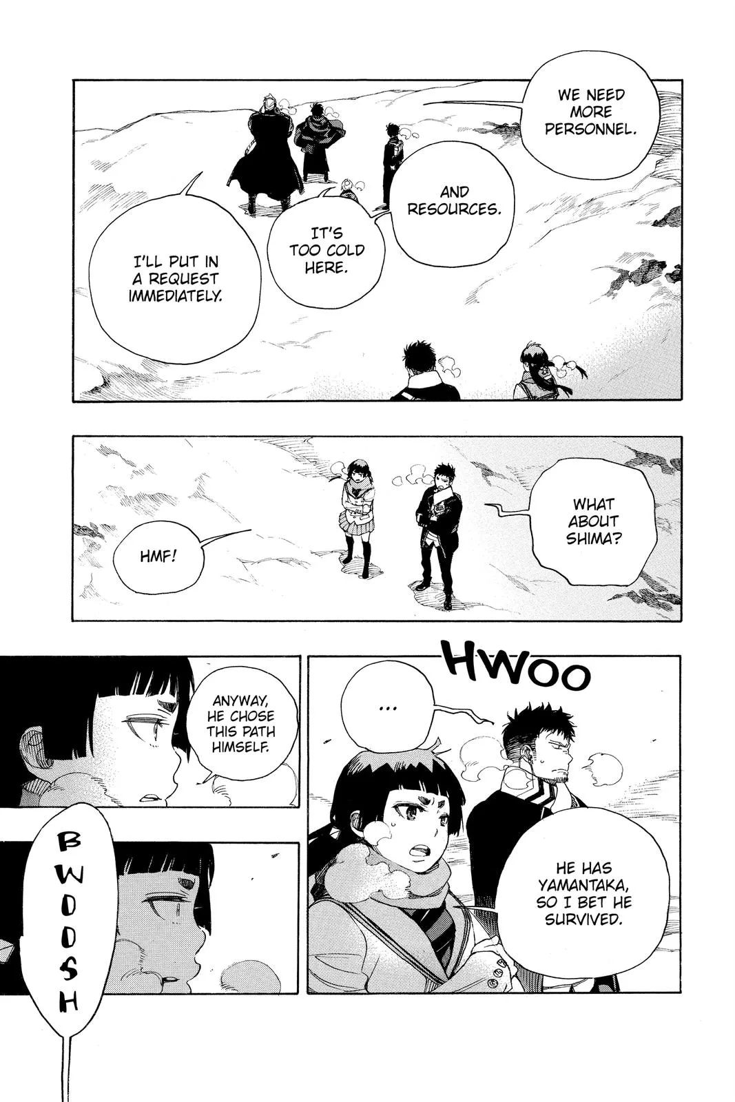 Blue Exorcist, chapter 128, page 7