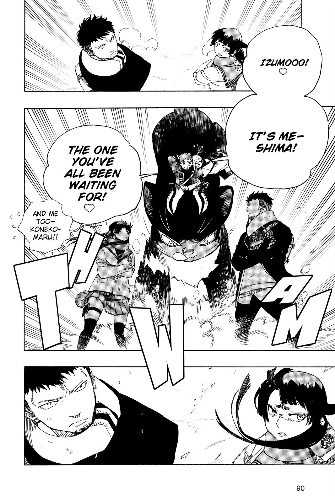 Blue Exorcist, chapter 128, page 8