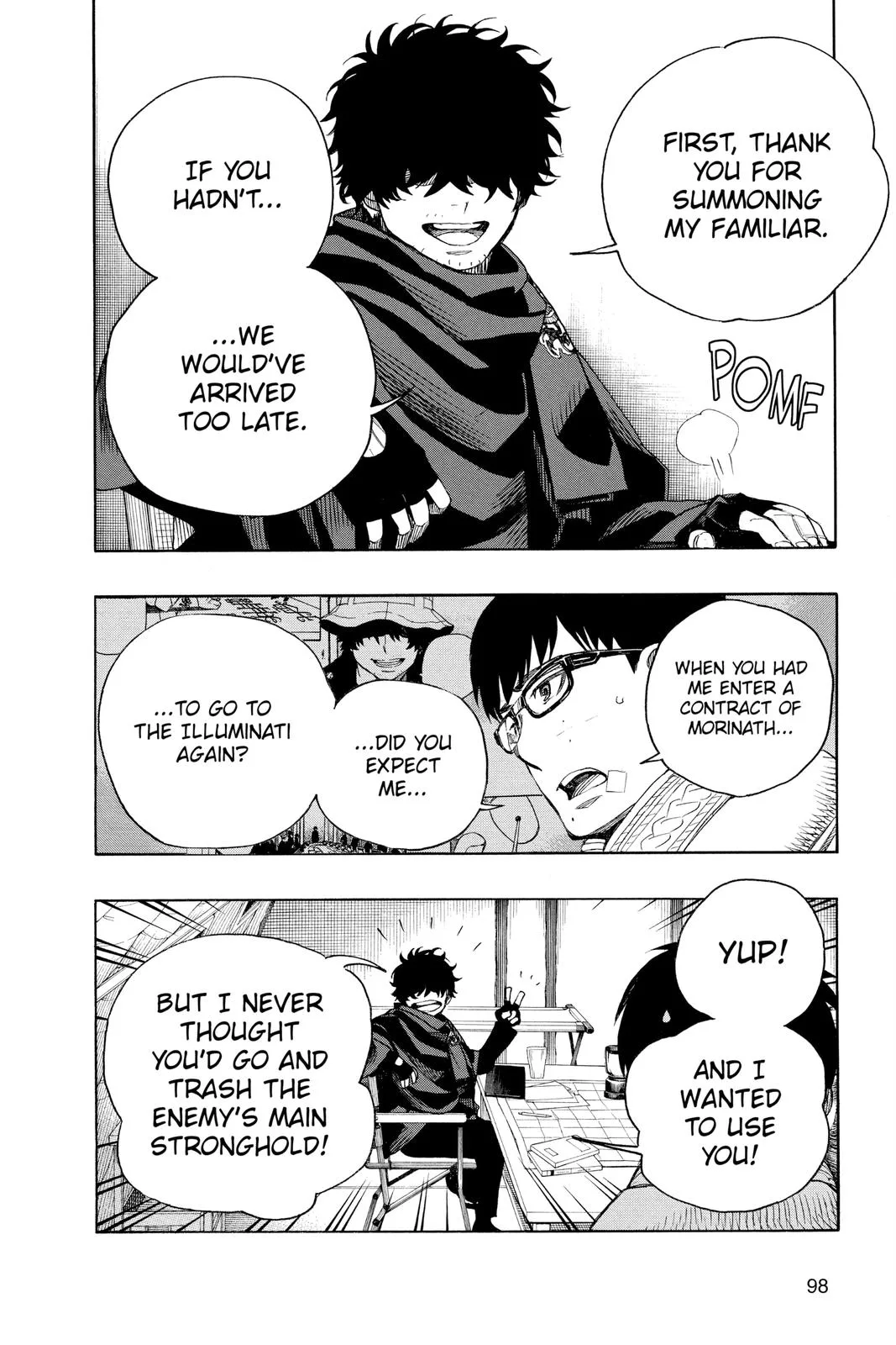 Blue Exorcist, chapter 128, page 16
