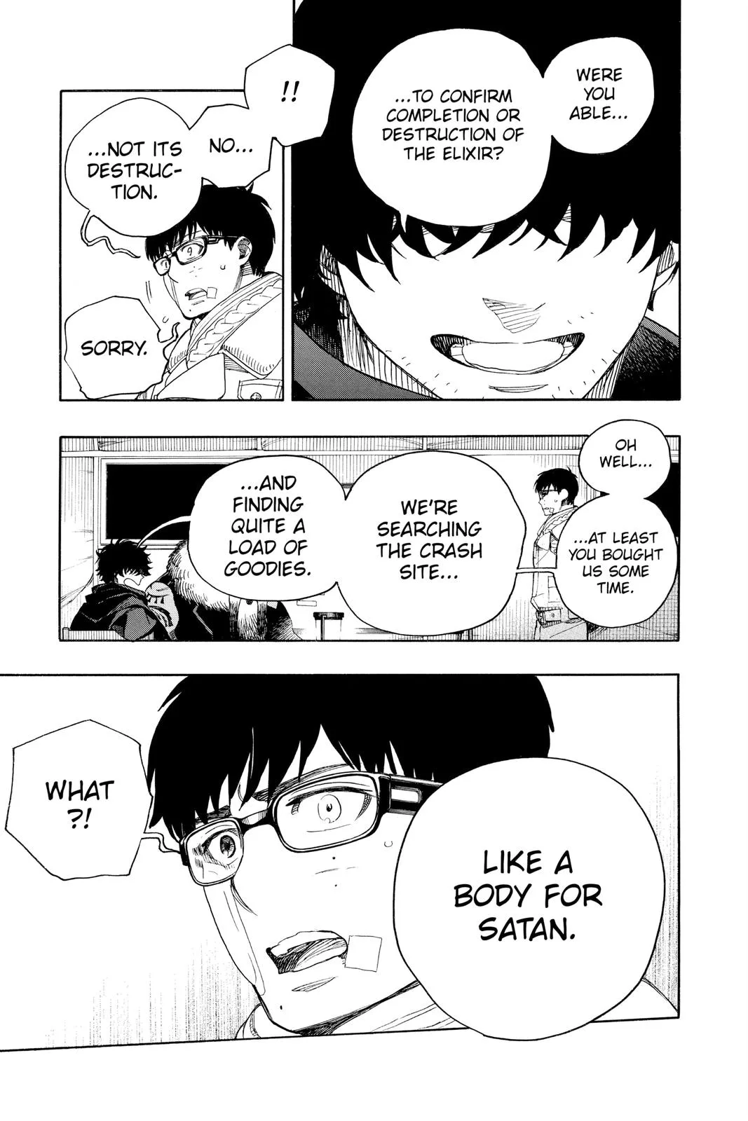 Blue Exorcist, chapter 128, page 17