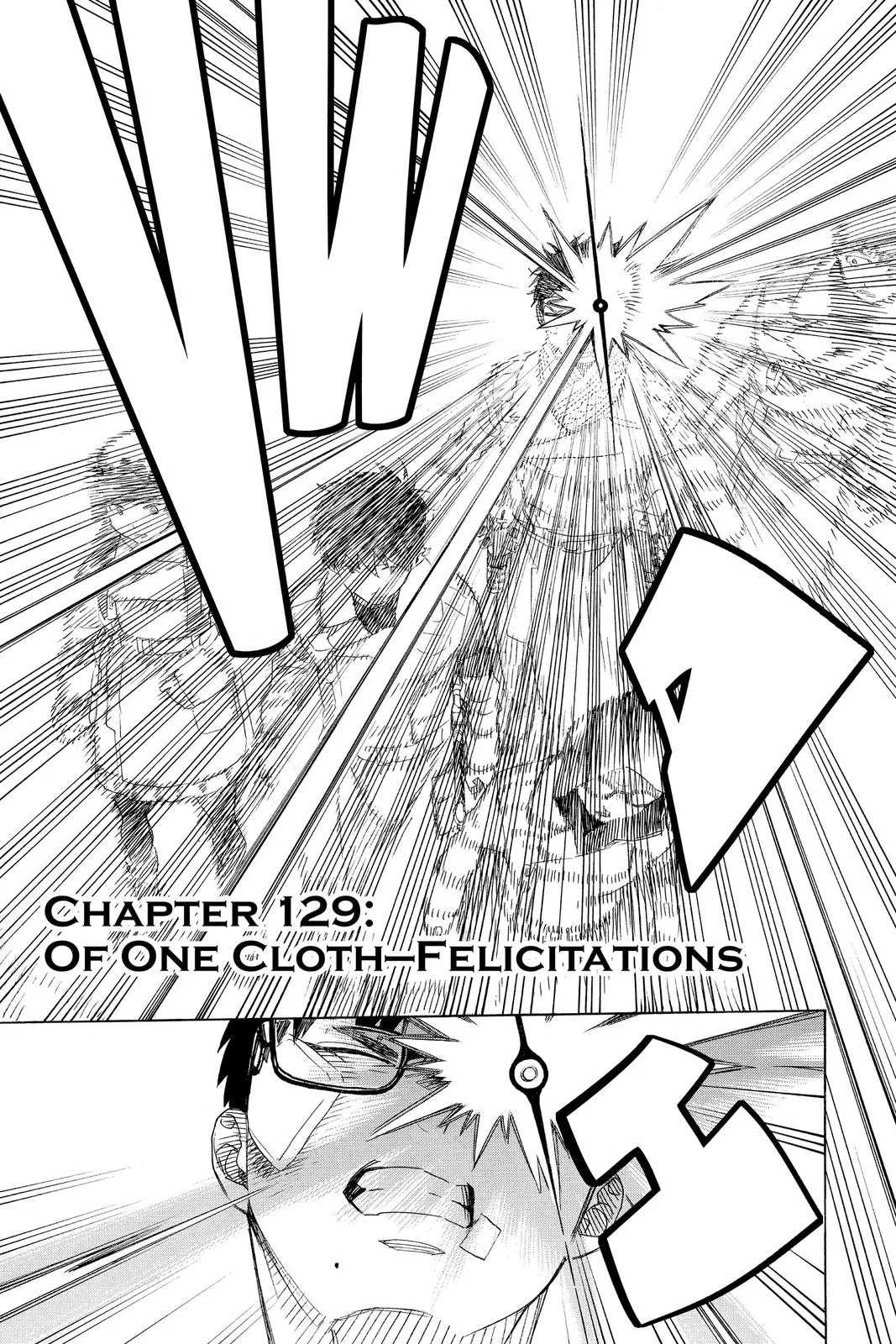 Blue Exorcist, chapter 129, page 1