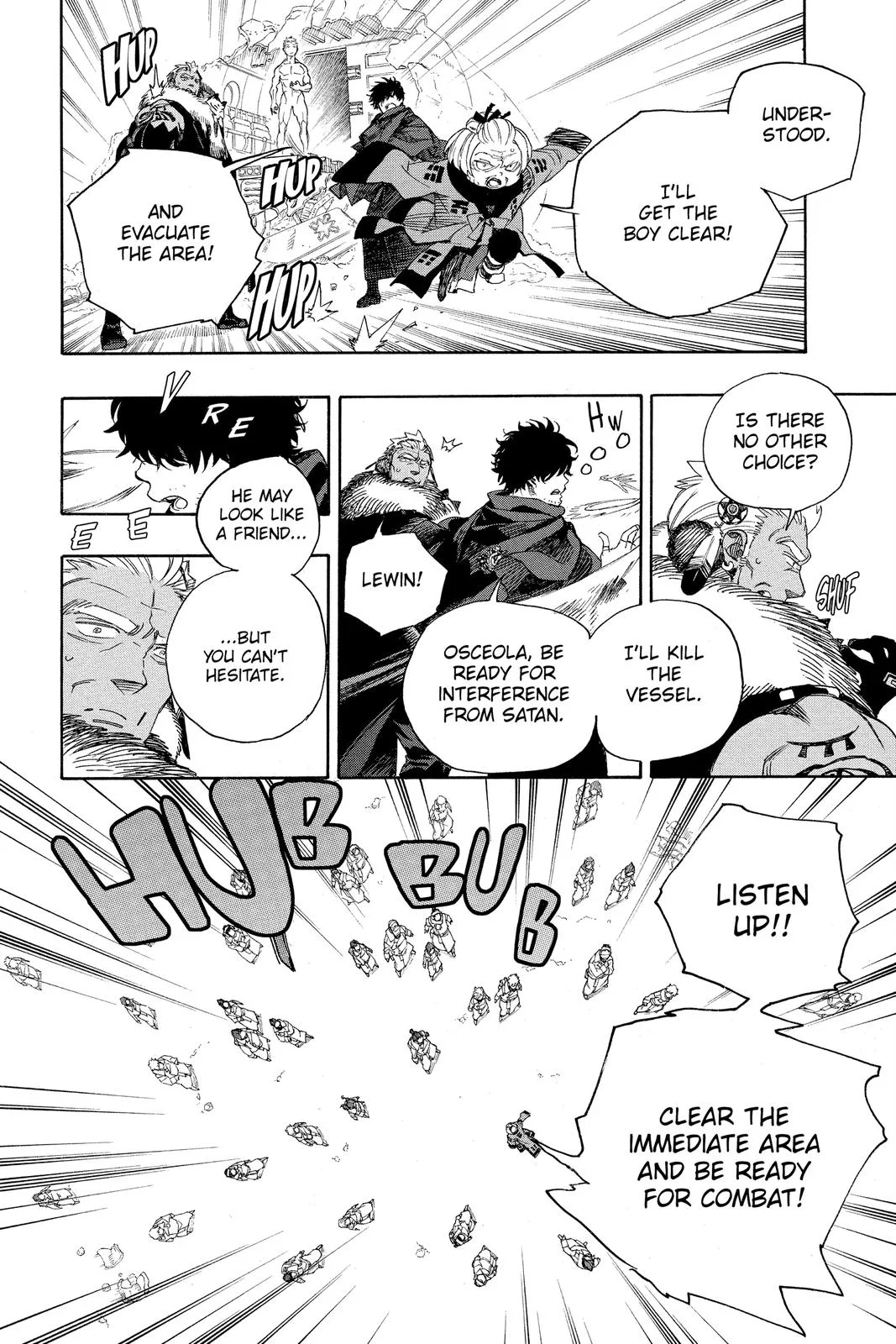 Blue Exorcist, chapter 129, page 4