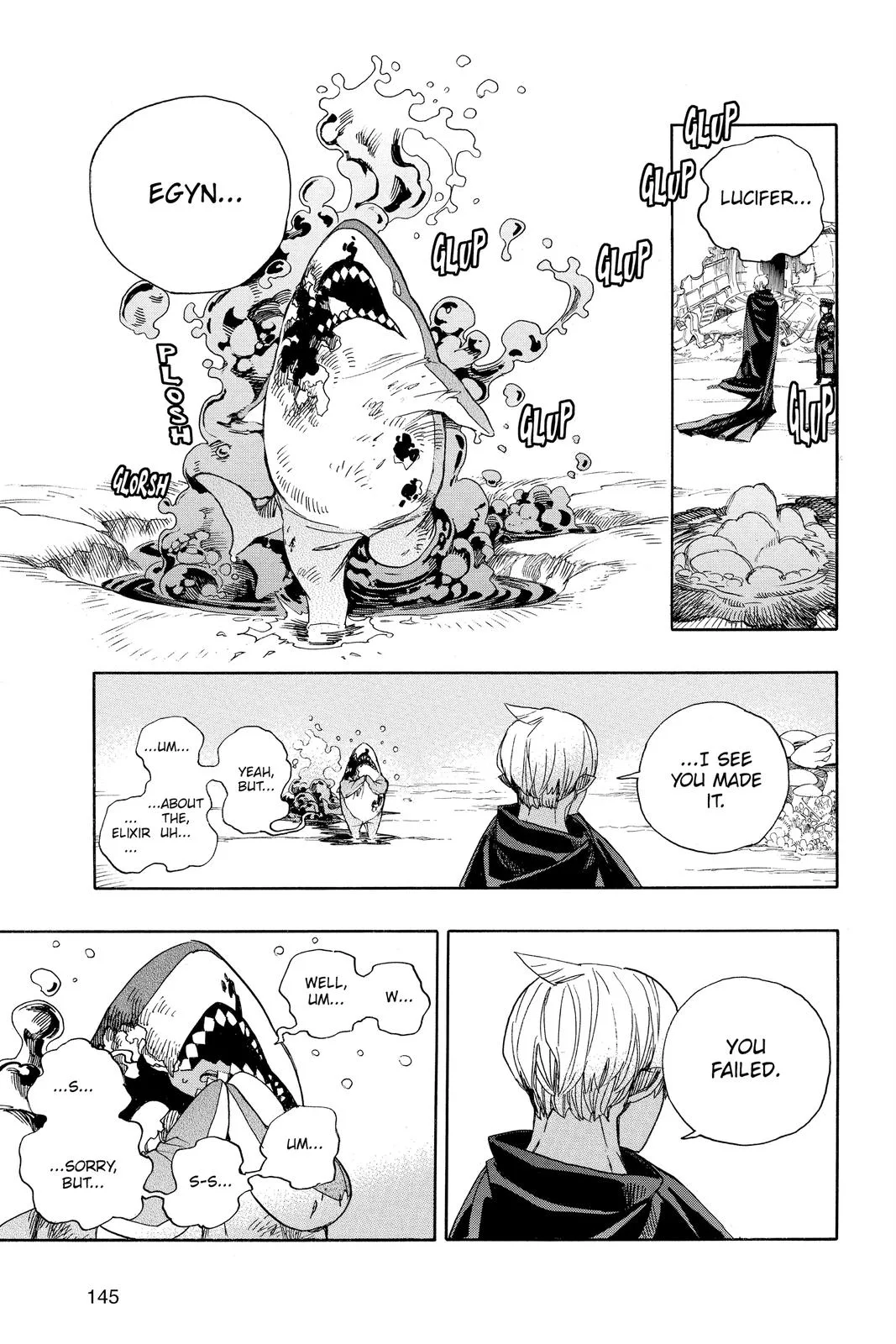 Blue Exorcist, chapter 129, page 17