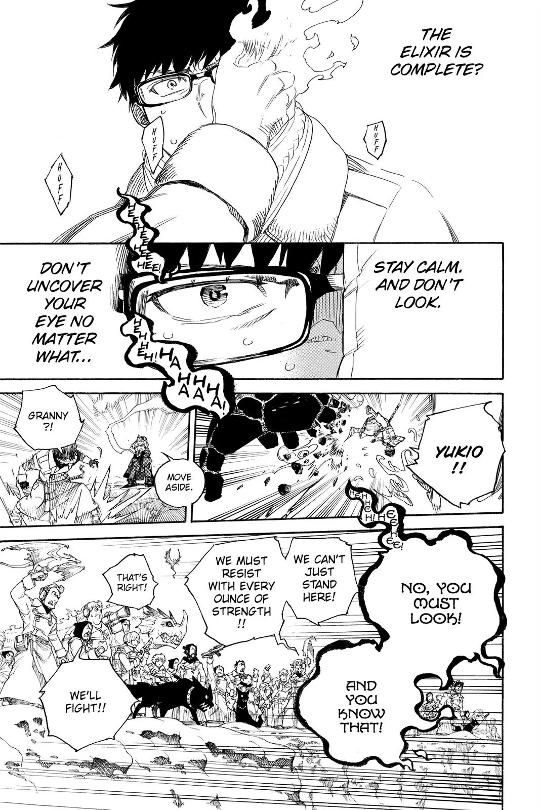 Blue Exorcist, chapter 129, page 21