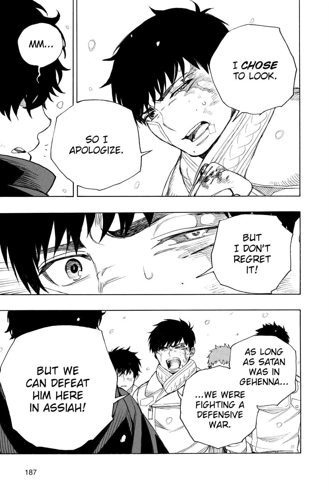 Blue Exorcist, chapter 130, page 22