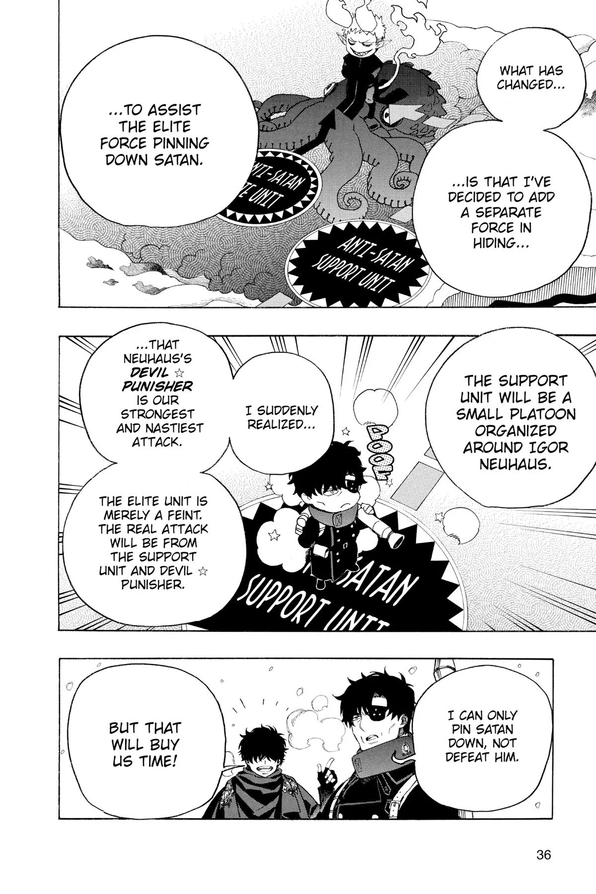 Blue Exorcist, chapter 131, page 37