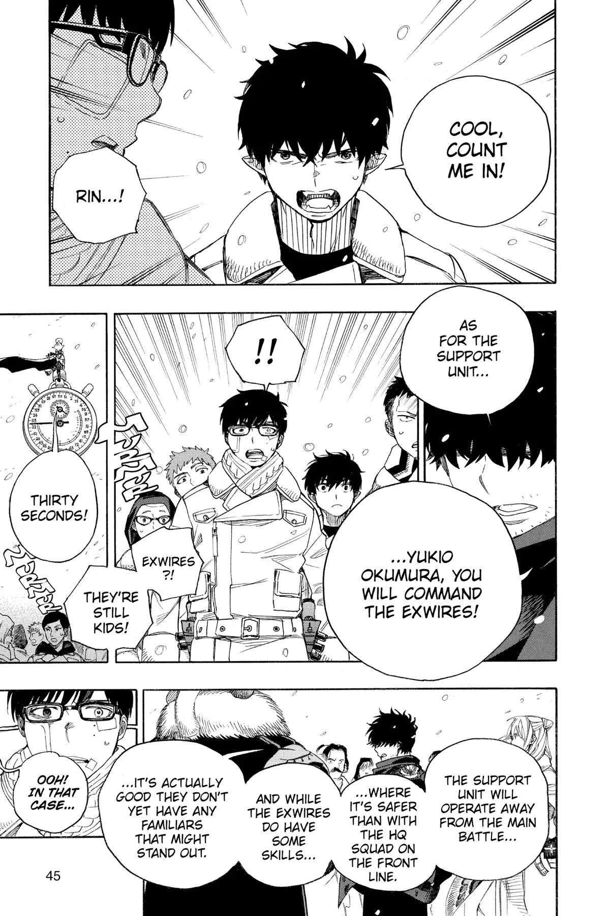 Blue Exorcist, chapter 131, page 46